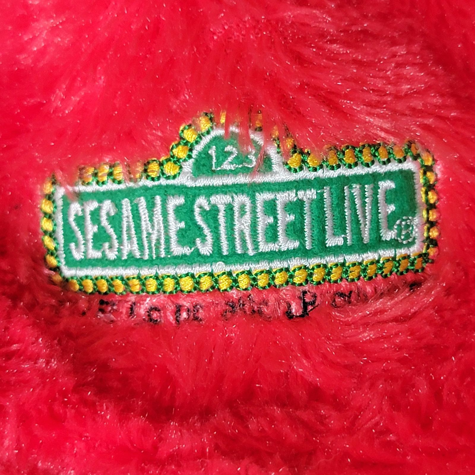 Other Sesame Street Live Red Elmo Faux Fur Bucket Hat Size ONE SIZE - 5 Thumbnail