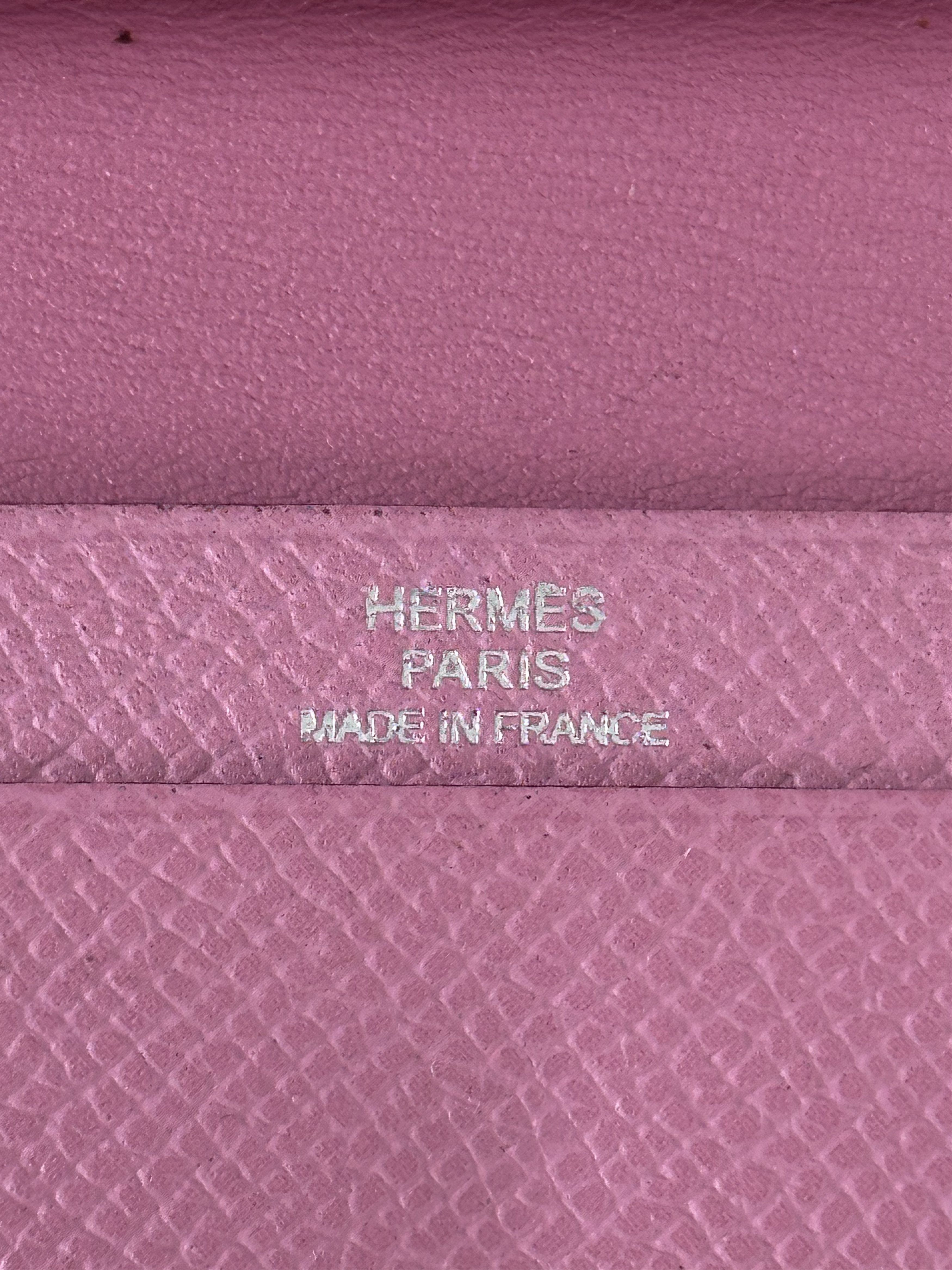 Hermes Hermes Pink Epsom Bearn Card Holder Size ONE SIZE - 4 Thumbnail