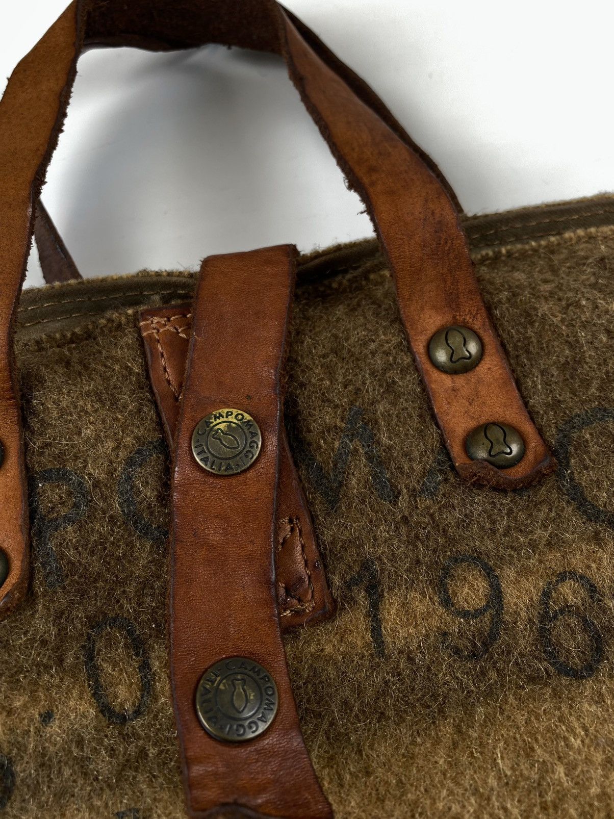 Vintage Campomaggi Italian Wool Tote Bag Size ONE SIZE - 4 Thumbnail
