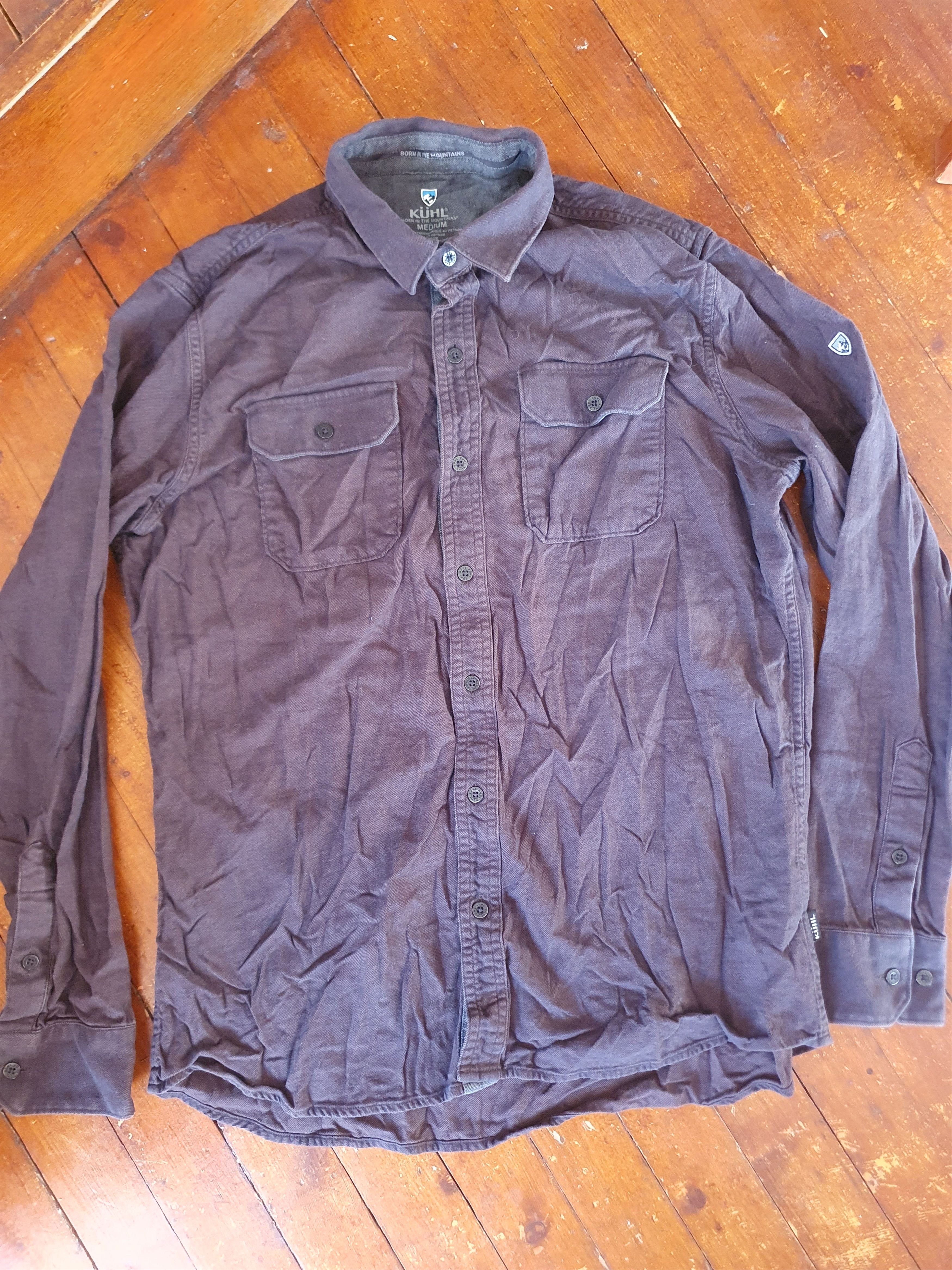 Kuhl Kuhl Long Sleeve Button Up Shirt Hiking Outdoor Work Wear Size US M / EU 48-50 / 2 - 1 Thumbnail
