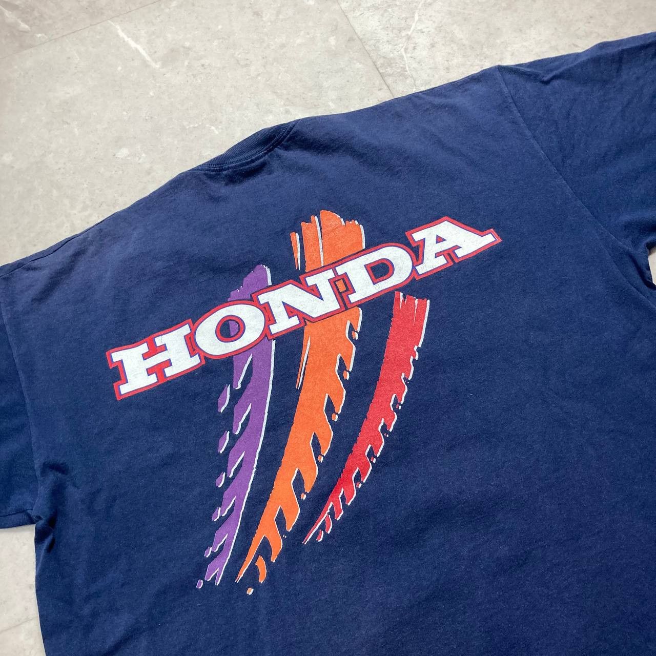 Honda Vintage Honda Motorsport Racing Screen Stars Tee Size US XL / EU 56 / 4 - 6 Thumbnail