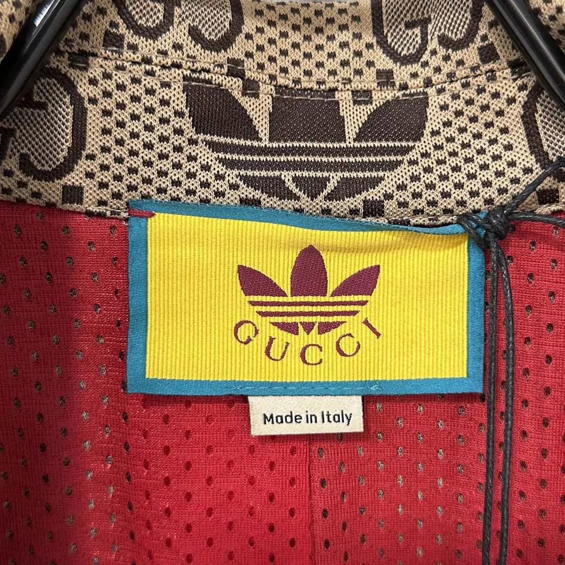 Gucci adidas x Gucci Logo All Over Print Jacket Size US M / EU 48-50 / 2 - 5 Thumbnail