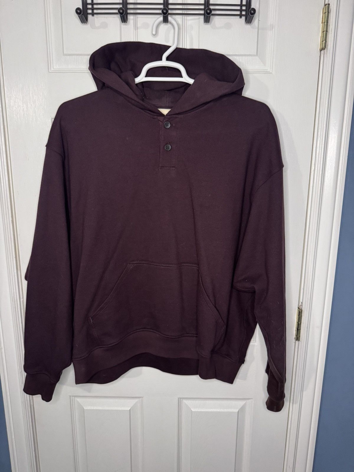 FOG × Fear of God FEAR OF GOD seventh collection red 7 hoodie
