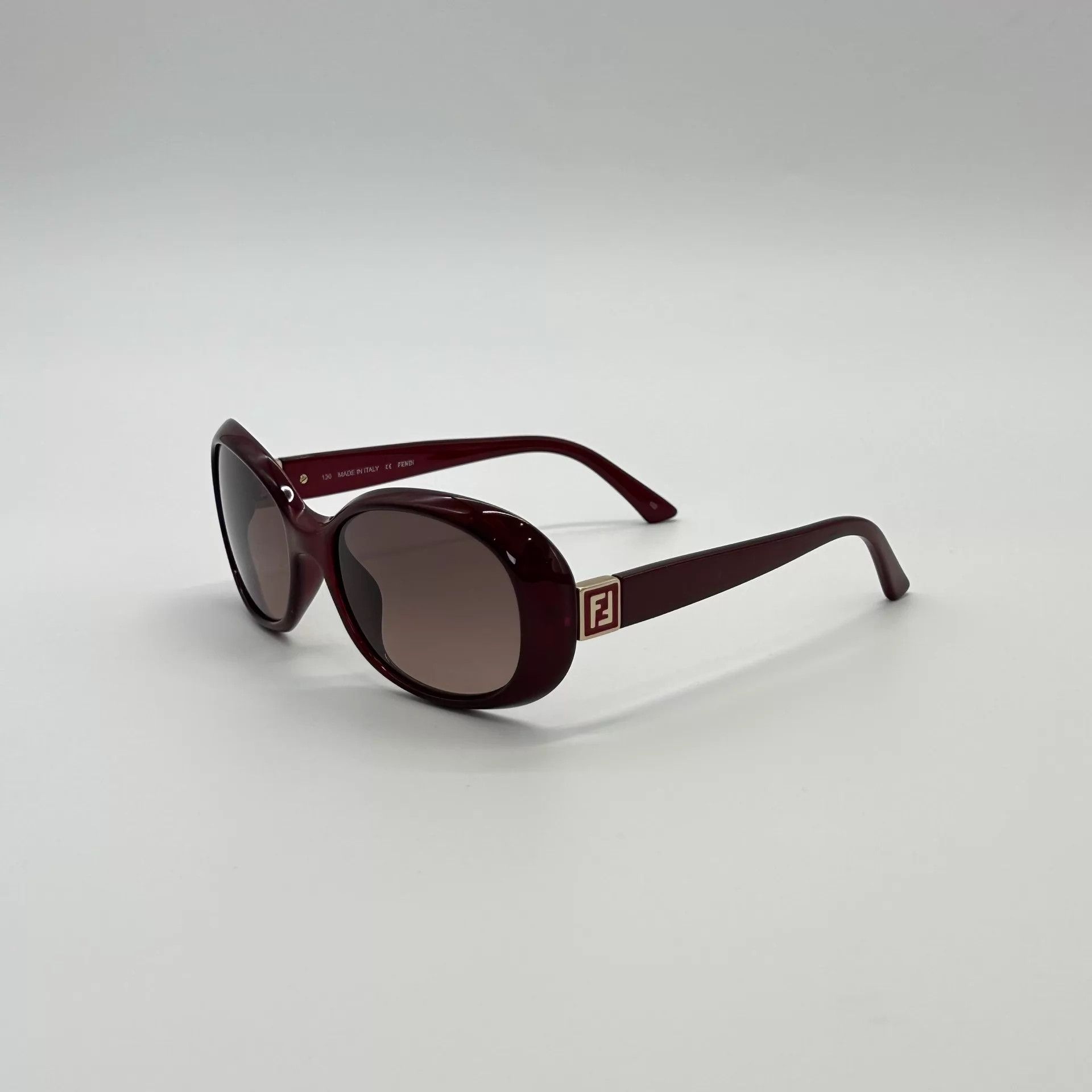 Fendi Fendi Vintage Logo Tortoiseshell Acetate Sunglasses Size ONE SIZE - 1 Thumbnail