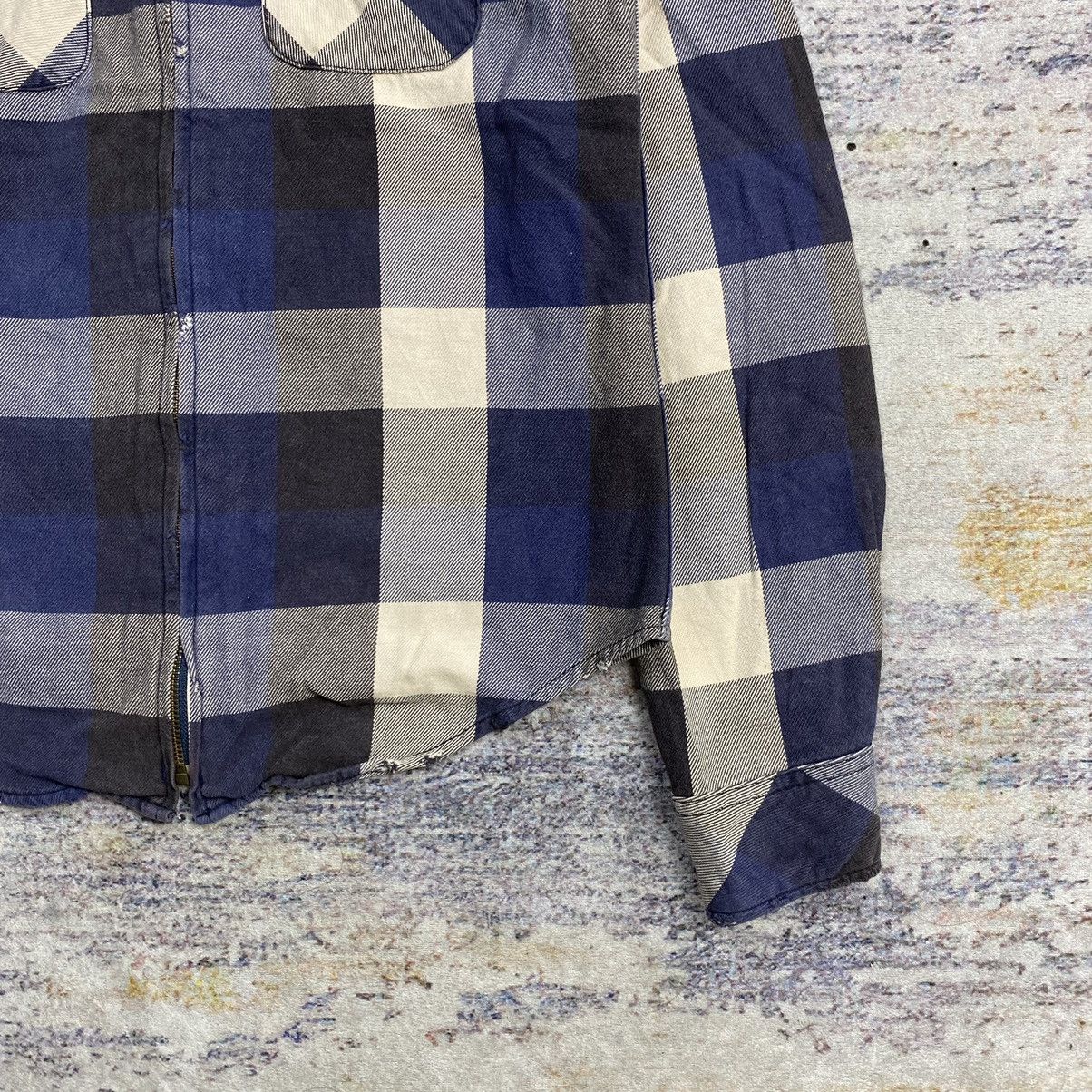 Hysteric Glamour × Japanese Brand vintage Hysteric glamour hooded zip up flannel Size US S / EU 44-46 / 1 - 4 Thumbnail