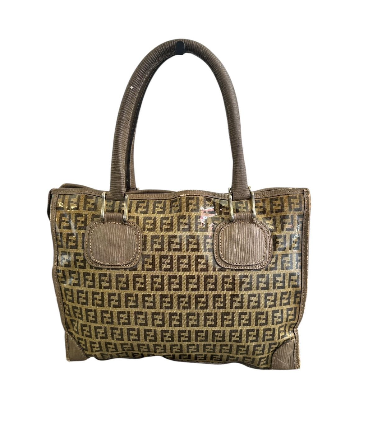 Fendi Fendi monogram leather tote bag Size ONE SIZE - 2 Thumbnail