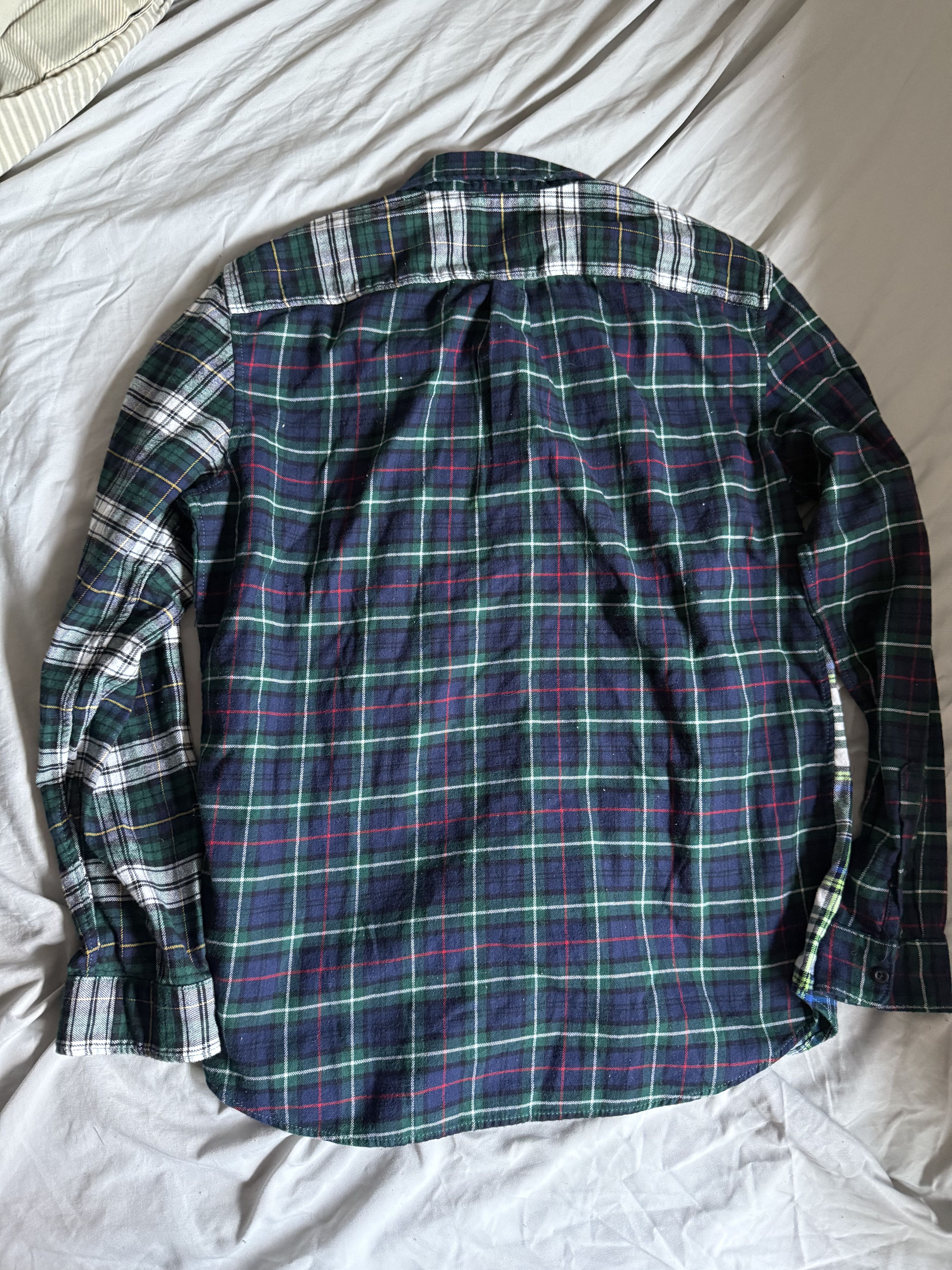Gap Gap 100% Organic Cotton Mixed Plaid Flannel Shirt Large $78 Size US L / EU 52-54 / 3 - 4 Thumbnail