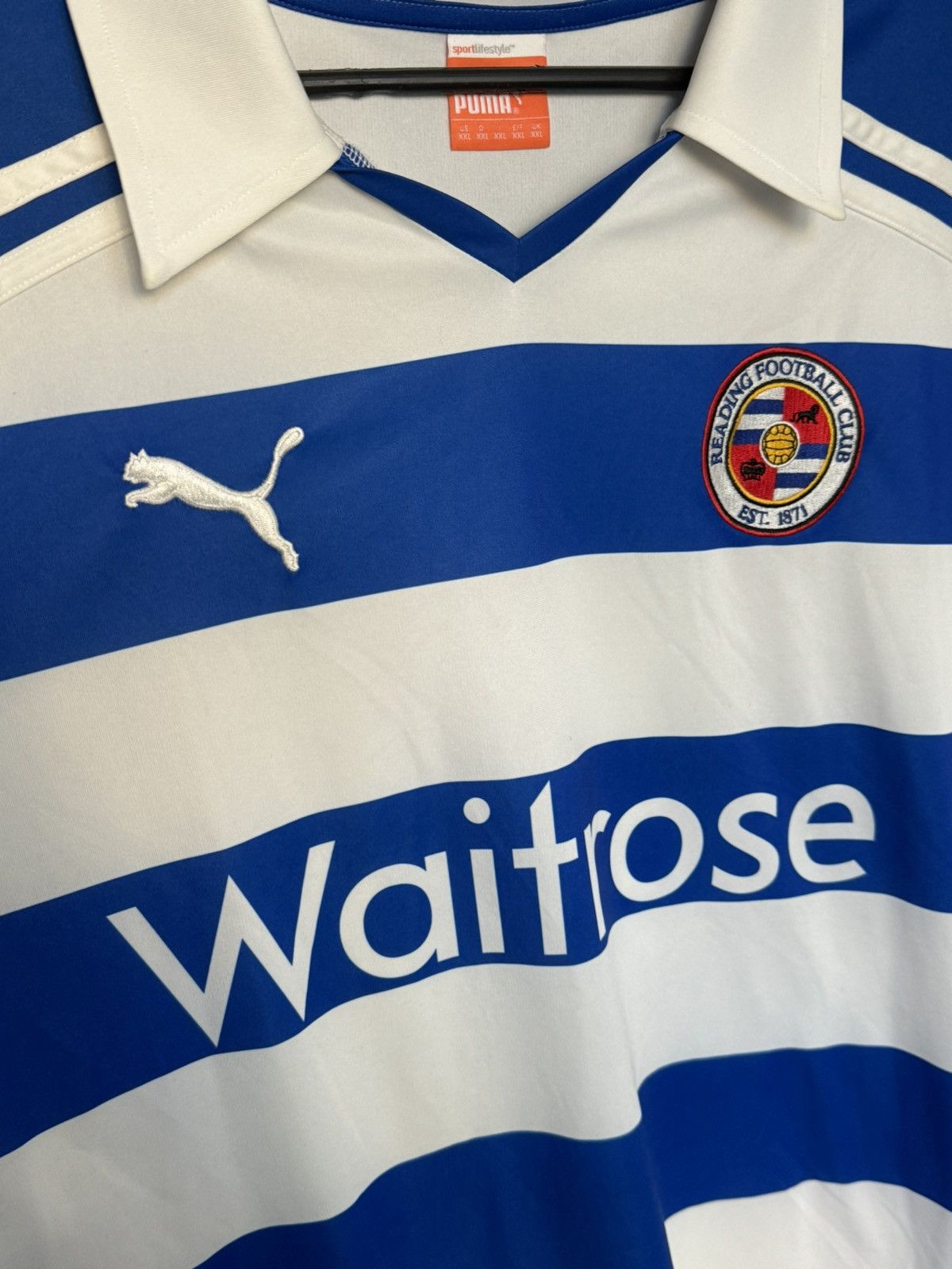 Puma Reading 11/12 Home McAnuff Home Football Jersey Size US XXL / EU 58 / 5 - 4 Thumbnail