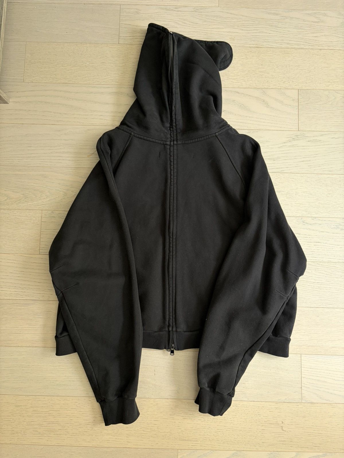 Kody Phillips Kody Phillips Full Zip Brushed Black Heavyweight Hoodie Size US L / EU 52-54 / 3 - 2 Thumbnail