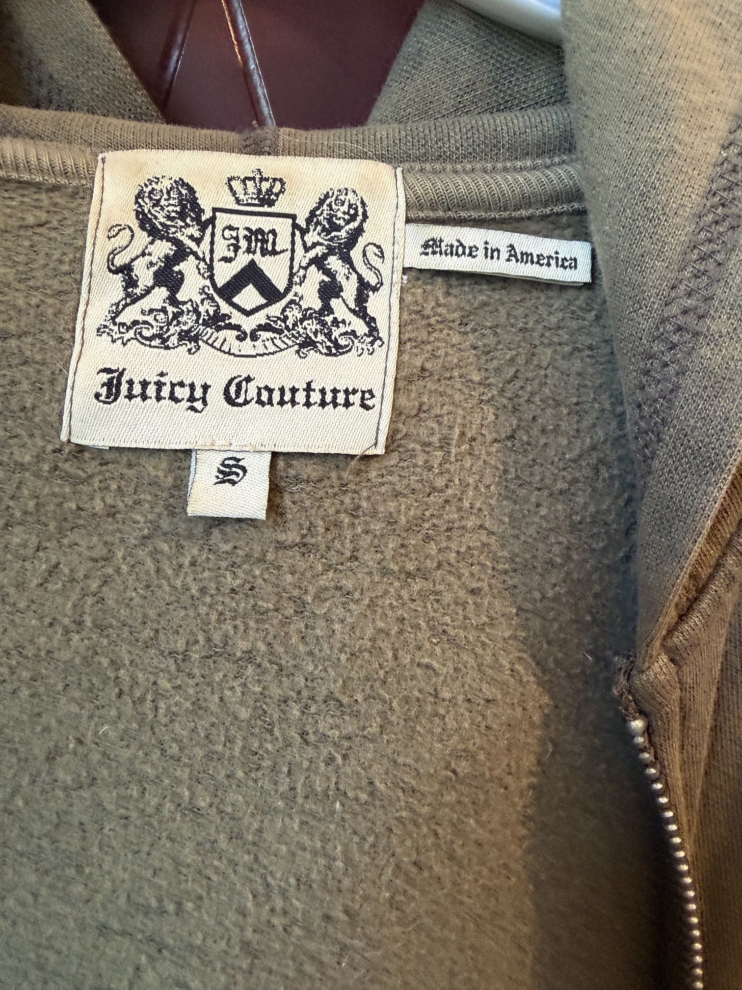 Juicy Couture Jeans Vintage Juicy Couture Mens Zip Hoodie Size Small Size US S / EU 44-46 / 1 - 4 Thumbnail