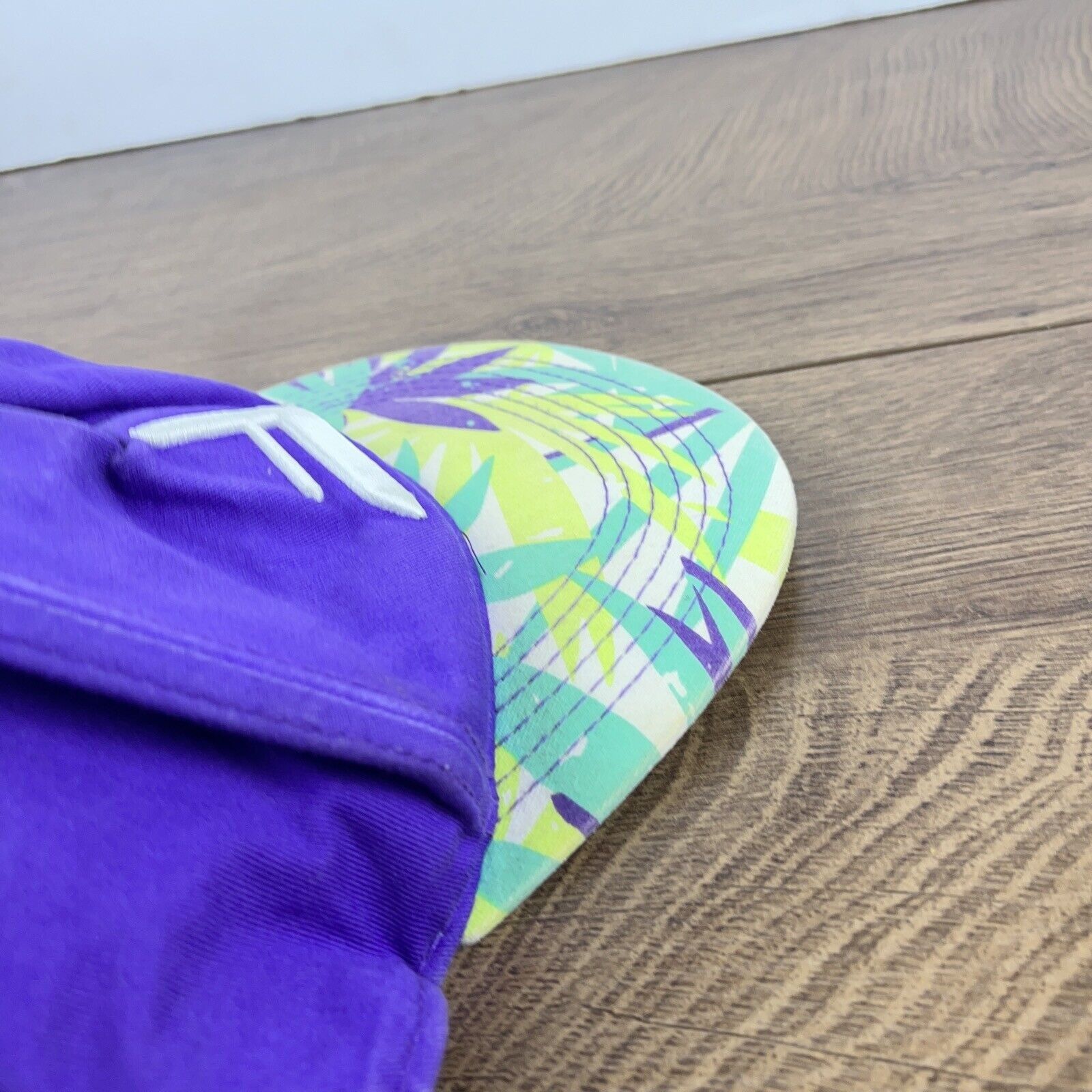 Other Palm Tree Hat Pyramid Purple Hat Adjustable Adult Size Hat P Size ONE SIZE - 11 Thumbnail
