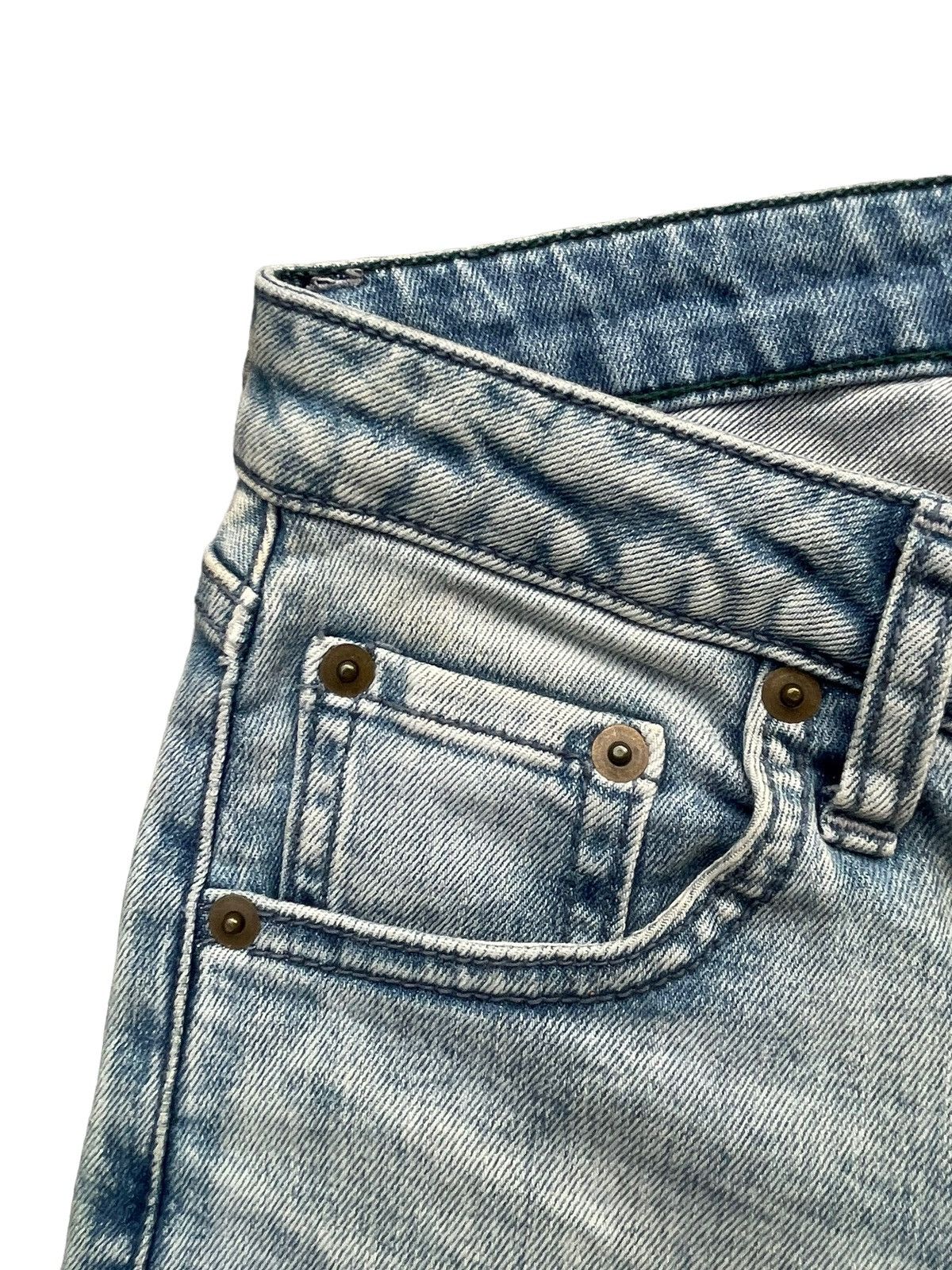 Japanese Brand Goutcommun Slim Fit Denim Size 29" - 7 Thumbnail