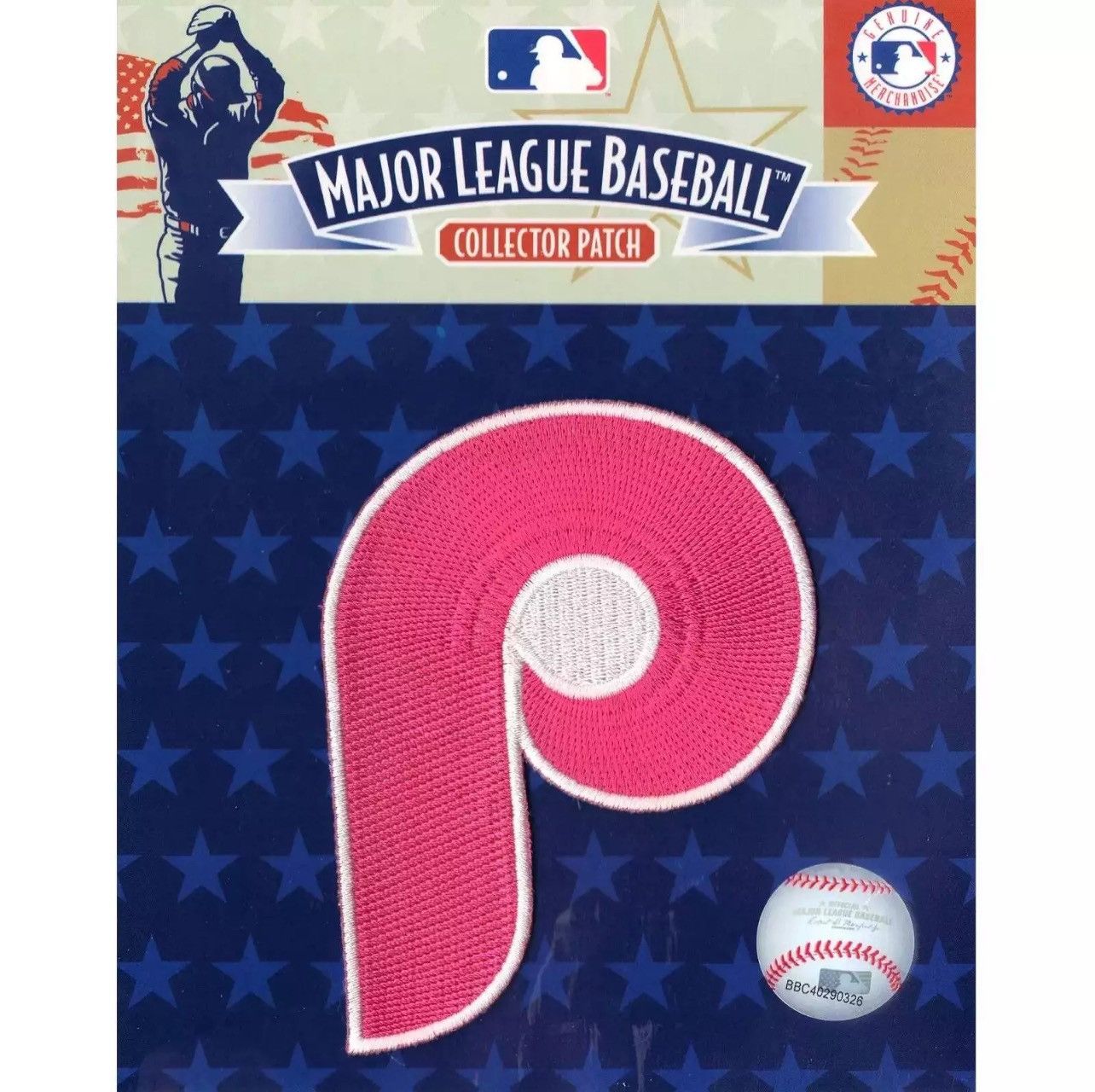 Champion × MLB Reverse Weave Hoodie x Pink Philadelphia Phillies Patch Size US L / EU 52-54 / 3 - 3 Thumbnail