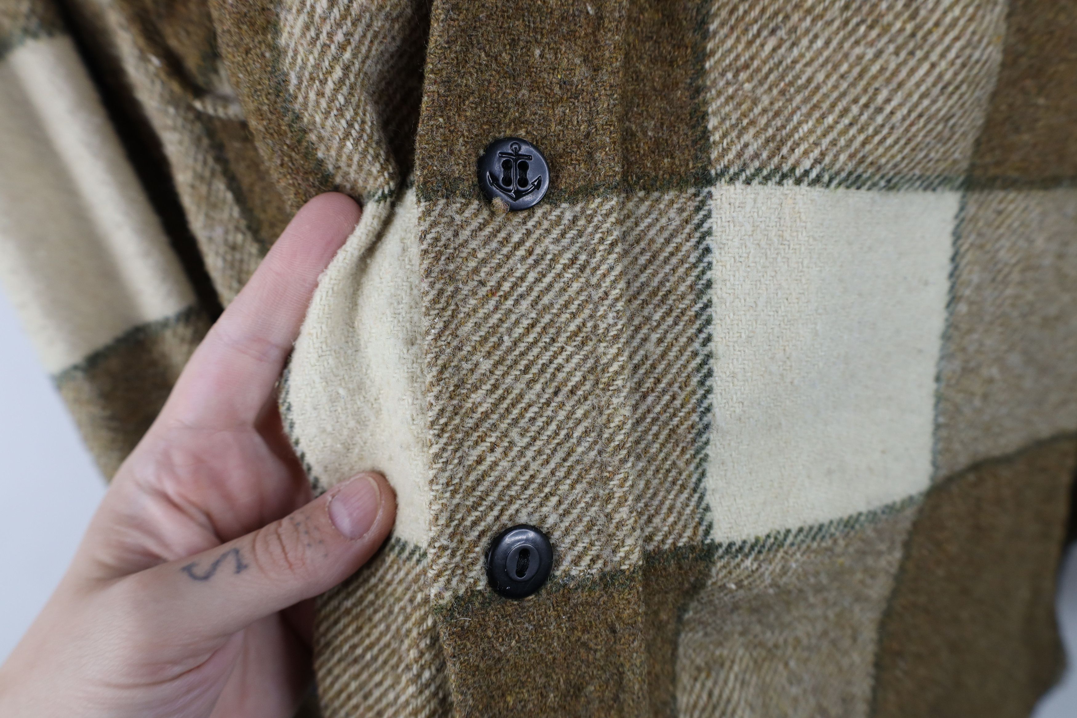 Vintage Vintage 70s Streetwear CPO Button Shirt Jacket Jac Shirt Size US L / EU 52-54 / 3 - 7 Thumbnail