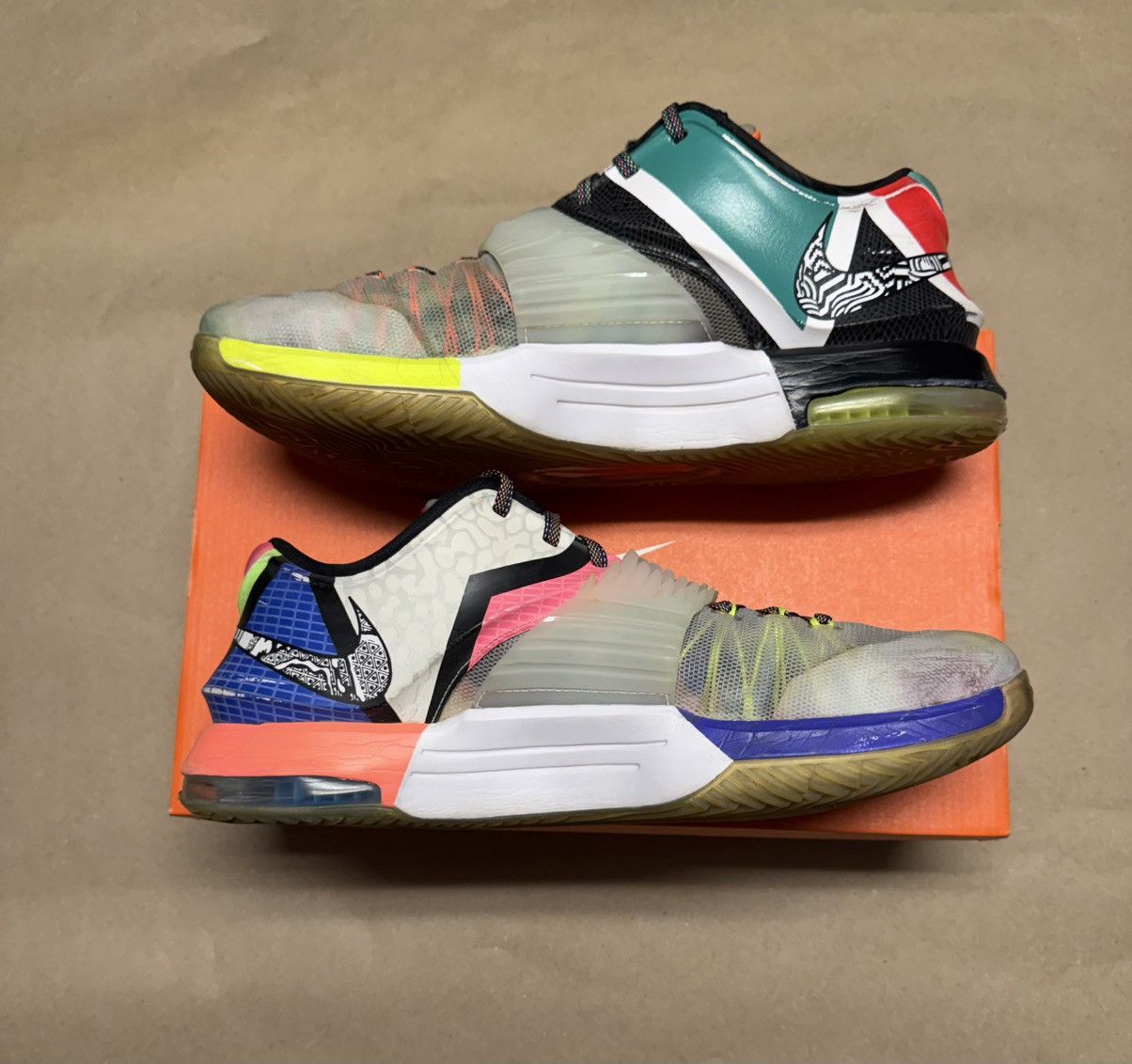 Nike Nike KD 7 VII What The KD Kevin Durant men’s shoes size 14! Size US 14 / EU 47 - 2 Thumbnail