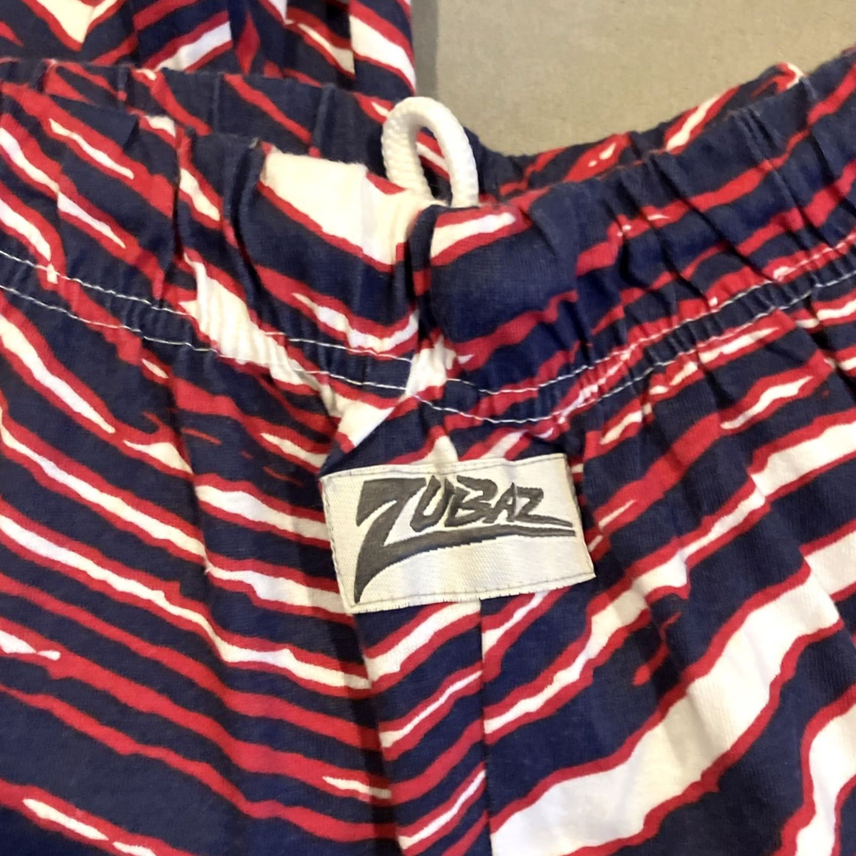 Vintage Vintage Zubaz Buffalo Bills Drawstring Weightlifting Pants XL Size US 36 / EU 52 - 3 Thumbnail