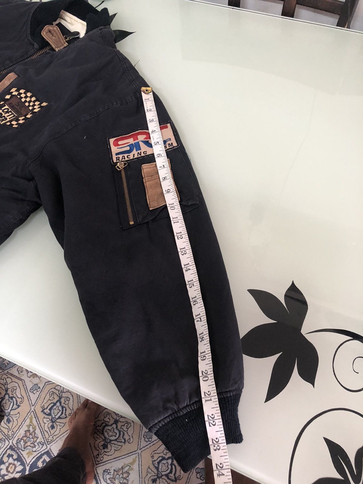 Vintage Vintage SRC Racing Team Hi-Tech Multi Patches Bomber Jacket Size US L / EU 52-54 / 3 - 22 Thumbnail