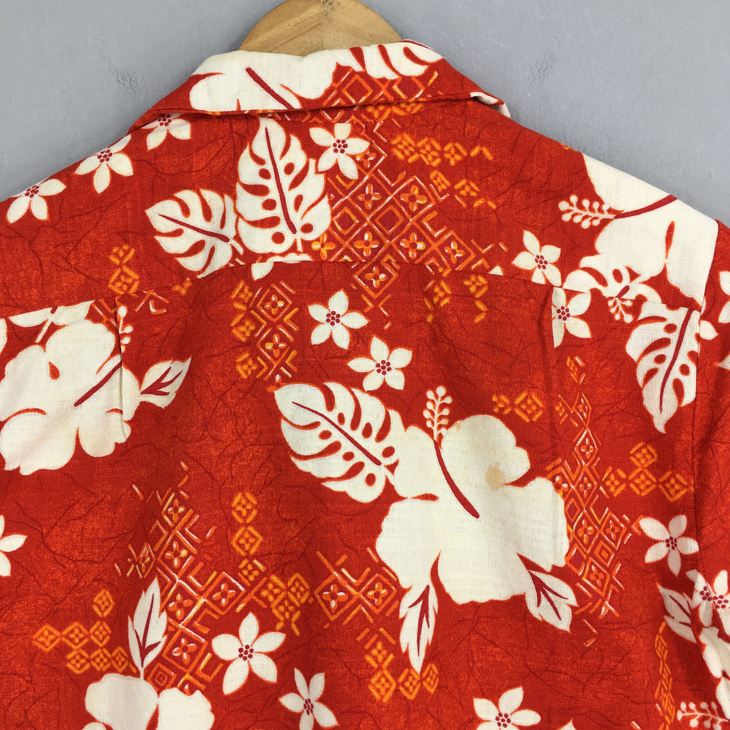 Sun Surf Vintage Hawaiian Hibiscus Flower Tropical Hawaii Shirt M Size US M / EU 48-50 / 2 - 7 Thumbnail