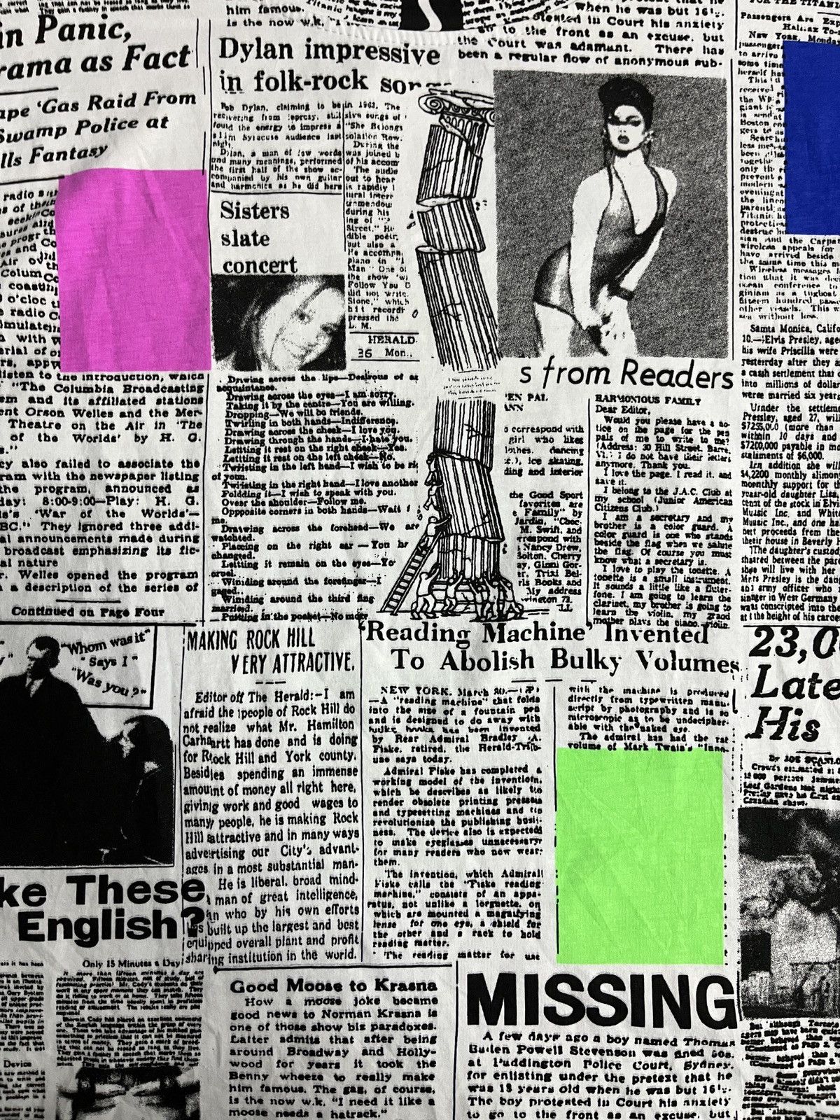 Beauty Beast Strut Japan Newspaper Galliano Hysteric Dior Inspired Size US M / EU 48-50 / 2 - 4 Thumbnail