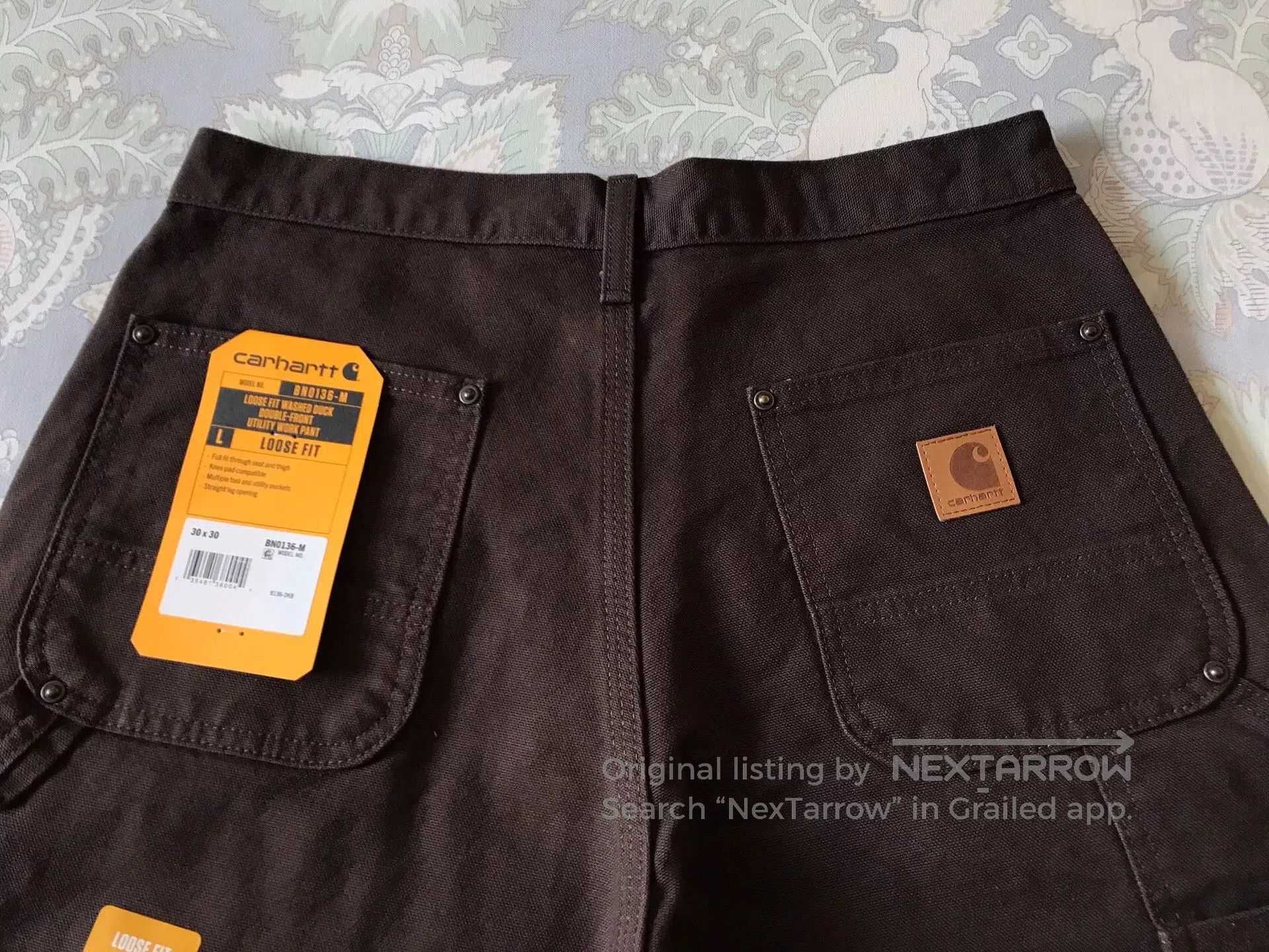 Carhartt Carhartt B136 Double Knee Work Pants. Size US 30 / EU 46 - 5 Thumbnail