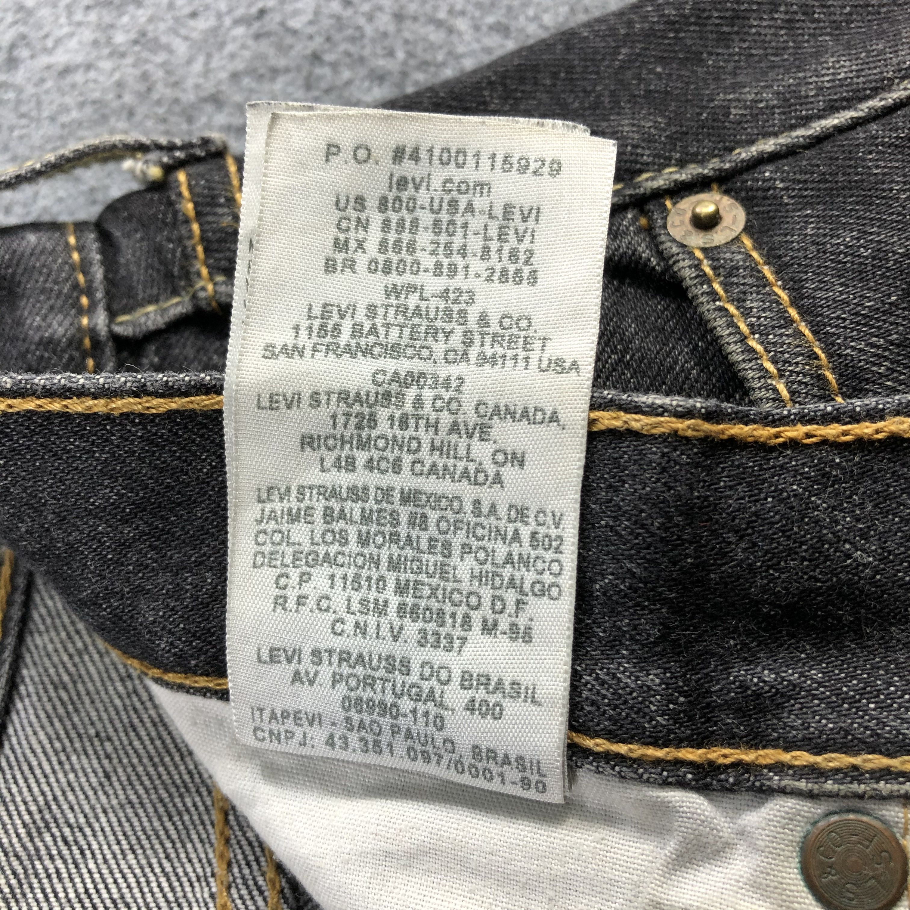 Levi's Vintage Distress Levis 501 Jeans-J1429 Size US 41 - 14 Thumbnail