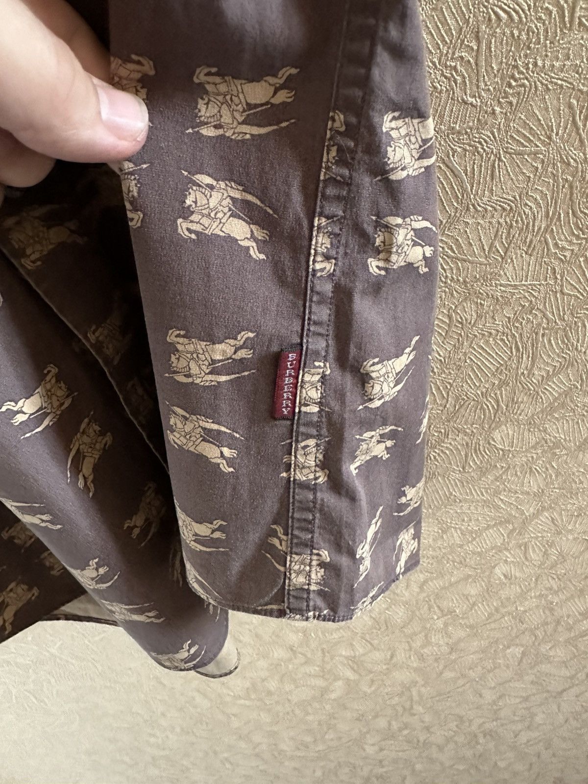 Burberry Burberry shirt logo size M vintage Size US M / EU 48-50 / 2 - 4 Thumbnail