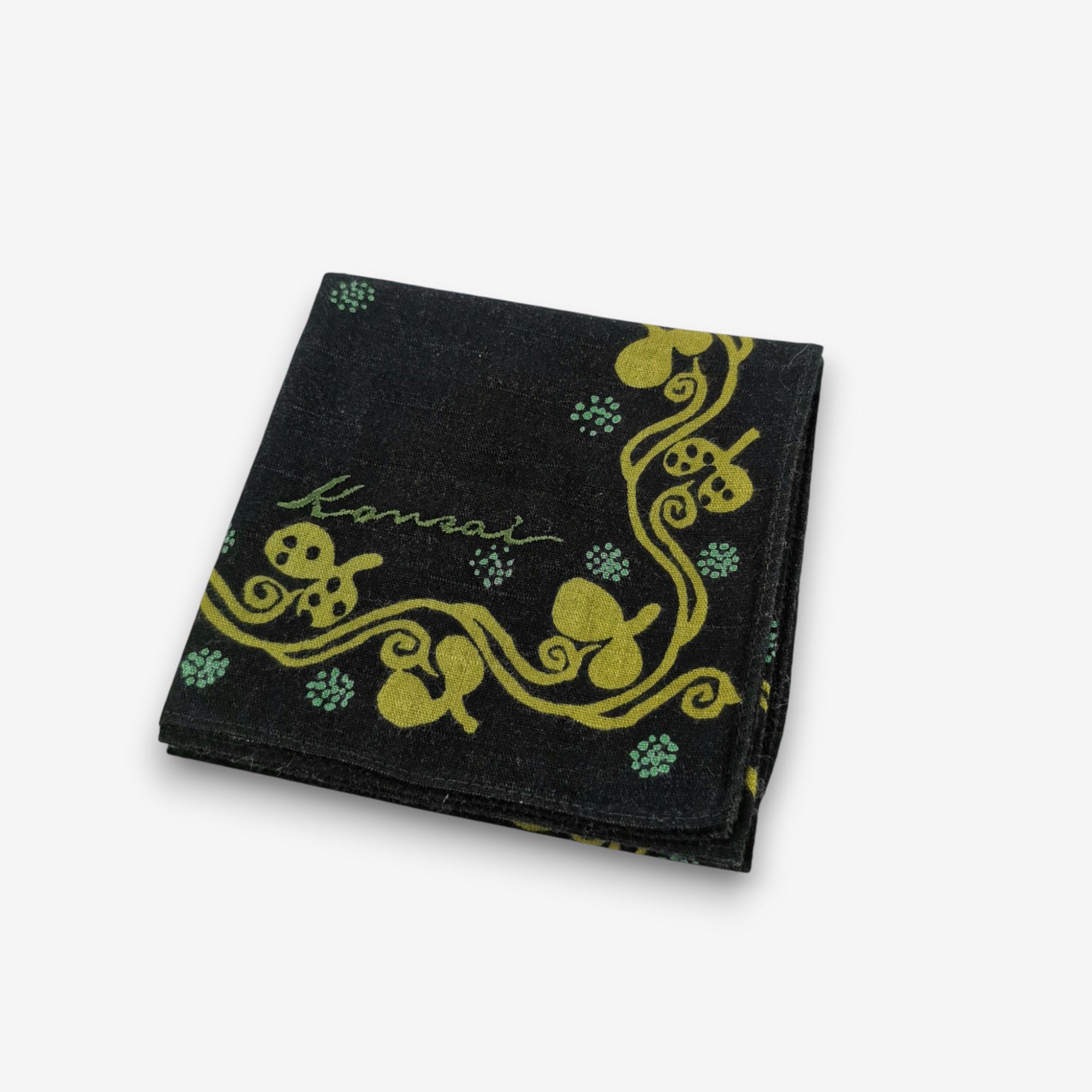 Kansai Yamamoto Vintage Kansai Handkerchief Bandana Neckerchief Size ONE SIZE - 4 Thumbnail