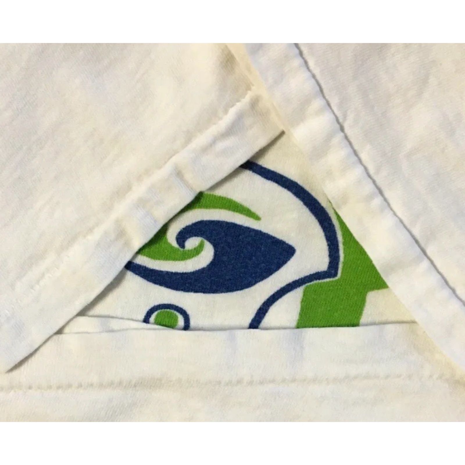 VINTAGE Champion Portland Thunder Shirt XS Men White Distressed 70s Faded Grunge World Football League