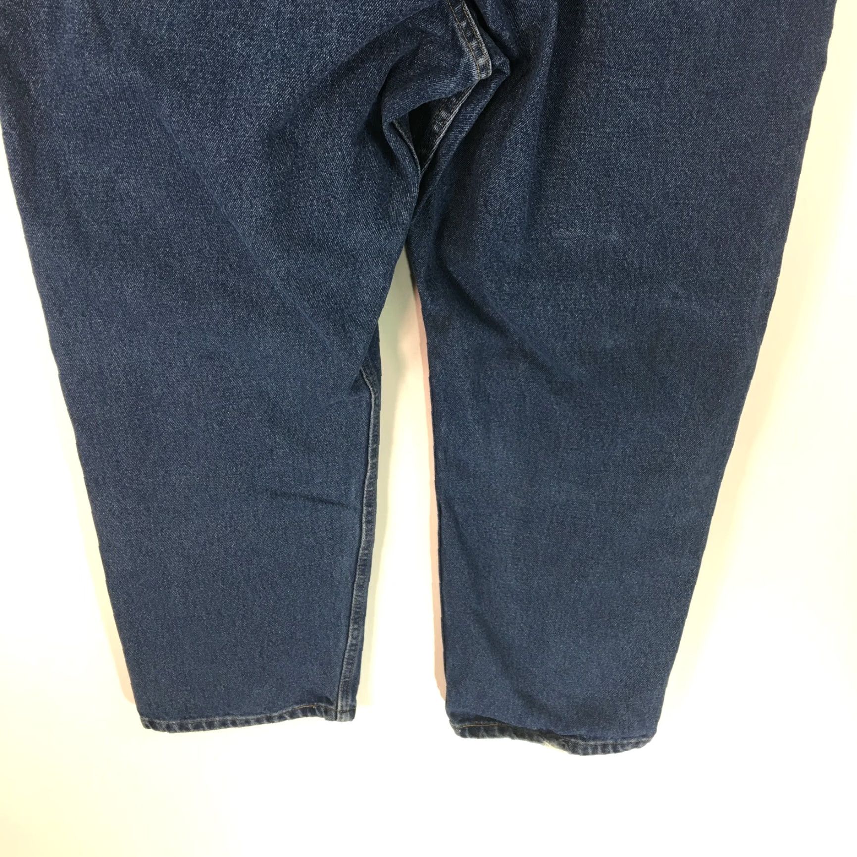 Wrangler Wrangler Jeans Mens Regular Fit Blue Denim 46x30 Flat Front 5-Pocket Denim Jeans Vintage No Size US 30 / EU 46 - 5 Thumbnail