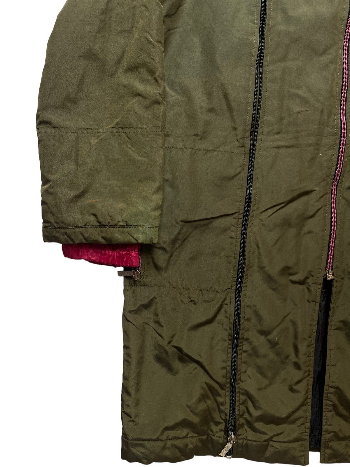 Versace Jeans Couture 1990s Gianni Versace Jeans - Survival Long Jacket Size US L / EU 52-54 / 3 - 3 Thumbnail