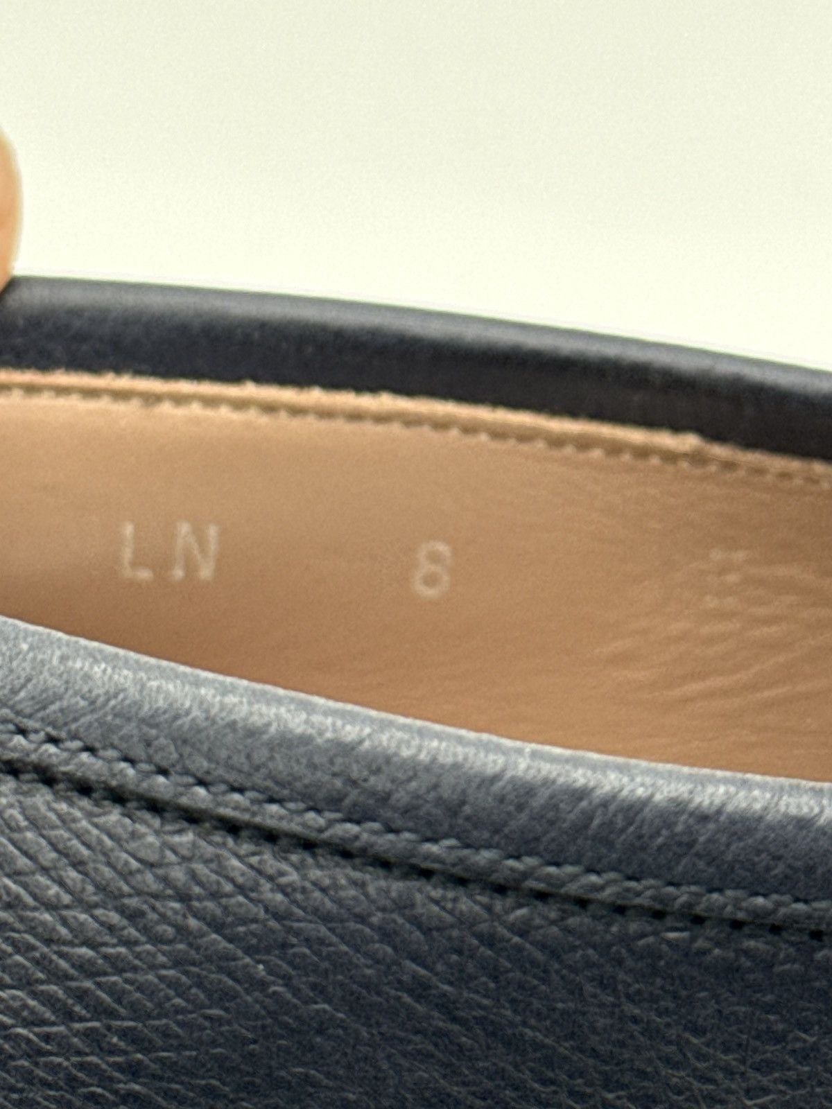 Salvatore Ferragamo Ferragamo Men’s Navy Blue Moccasin with Gancini Size 8 US Size US 8 / EU 41 - 7 Thumbnail