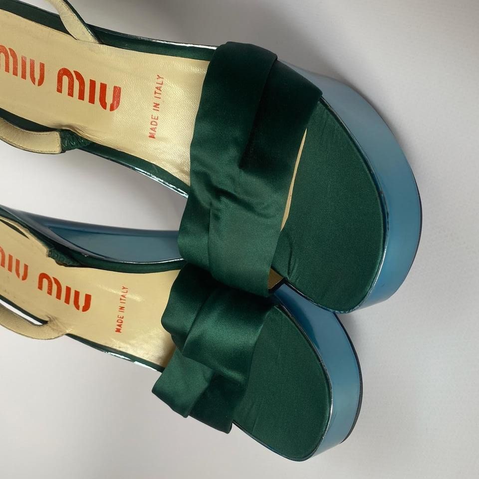 Miu Miu × Vintage miu miu spring/summer 1998 heels Size US 7.5 / IT 37.5 - 7 Thumbnail