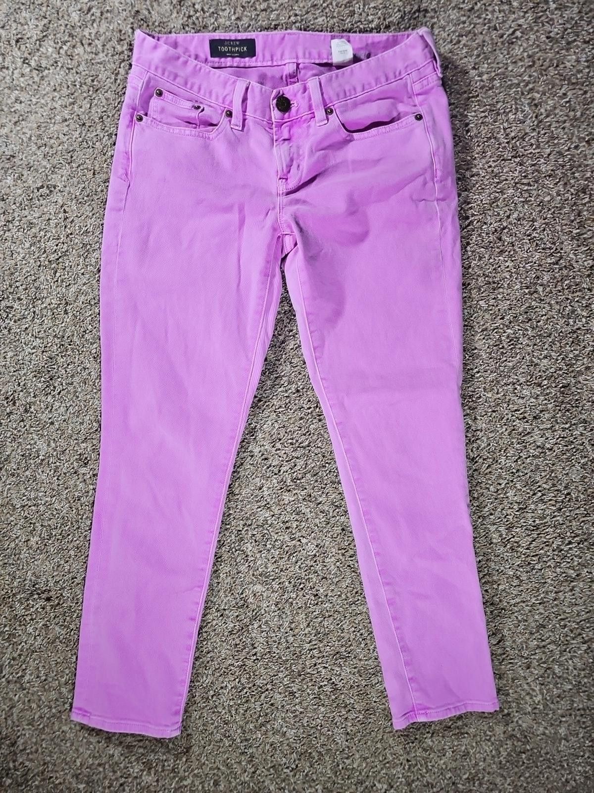 J.Crew J. Crew Toothpick Sz 28 Ankle Pants Size 28" / US 6 / IT 42 - 1 Thumbnail