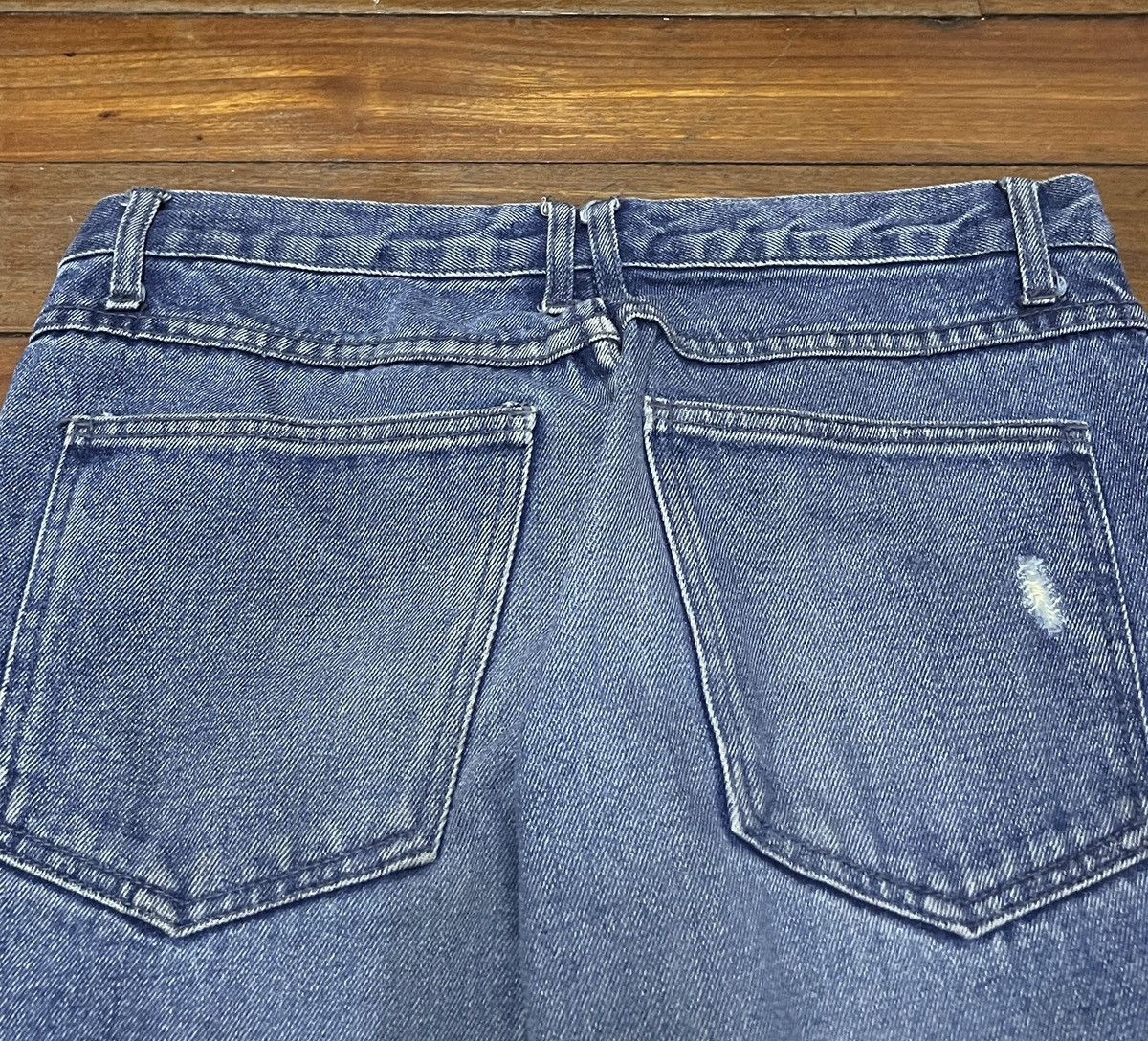 If Six Was Nine Rare Design Vintage Japanese Brand Big Holiday Jeans 1990s Size US 31 - 4 Thumbnail