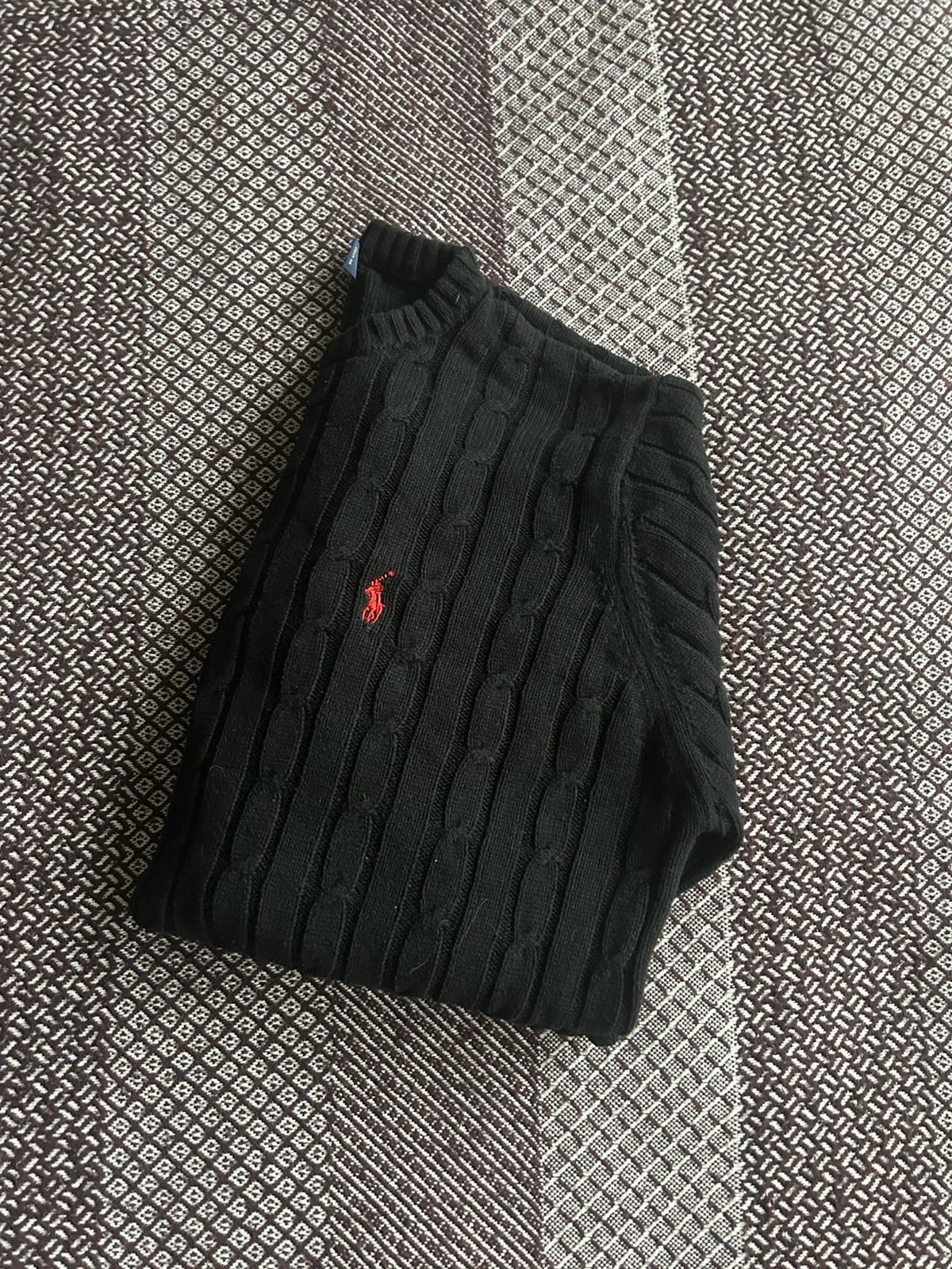 Polo Ralph Lauren Polo Ralph Lauren Sweater Mens Solid Style Black Size Large Size US L / EU 52-54 / 3 - 11 Thumbnail