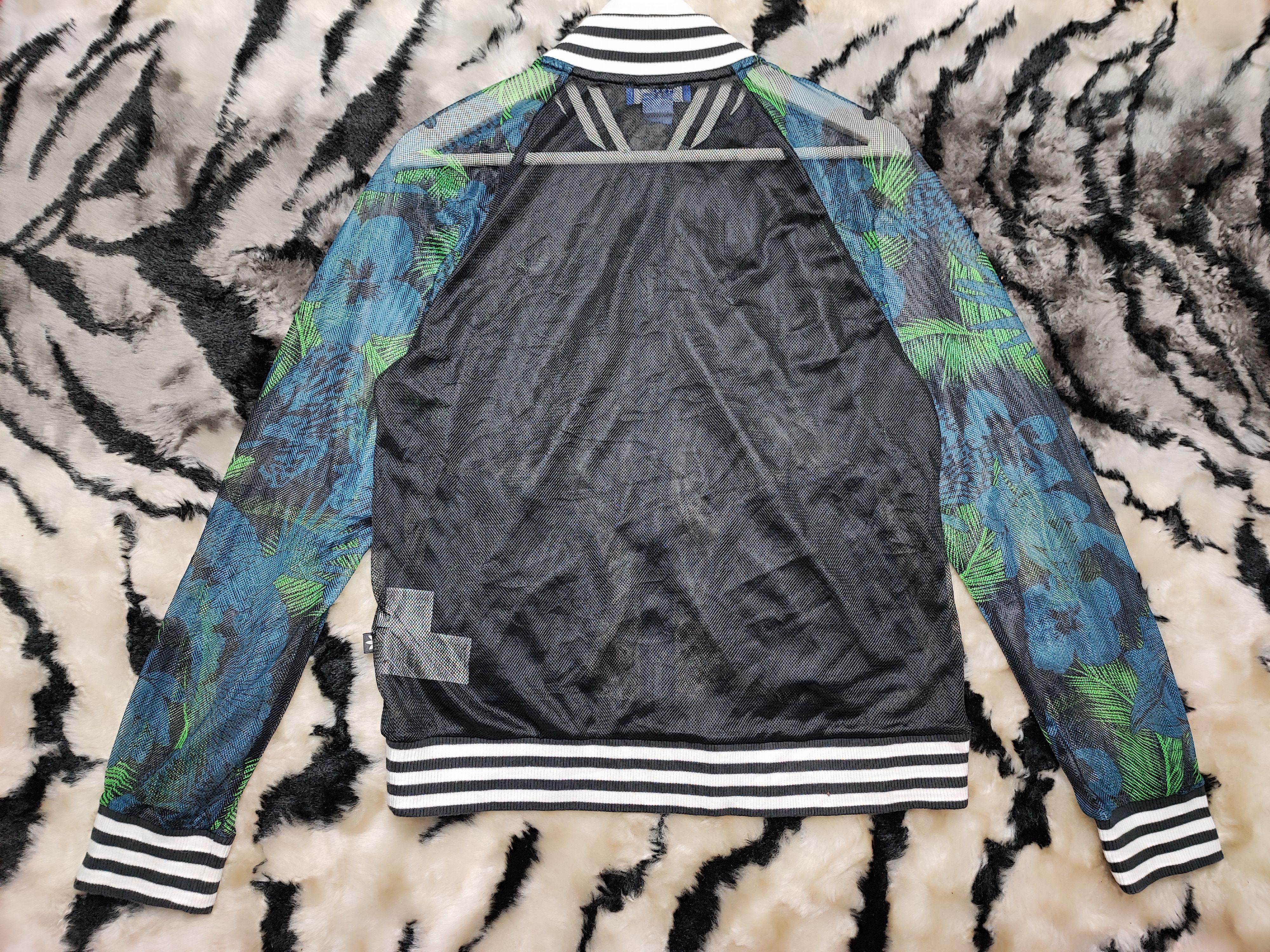 Adidas × Japanese Brand Adidas Floral Transparent Varsity Size US S / EU 44-46 / 1 - 14 Thumbnail