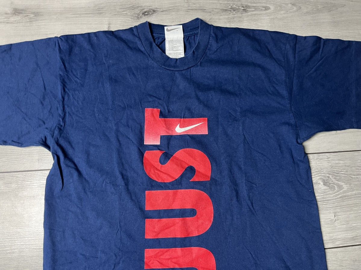 Nike Vintage Nike T-shirt Just Do It 90s size Medium Size US M / EU 48-50 / 2 - 3 Thumbnail