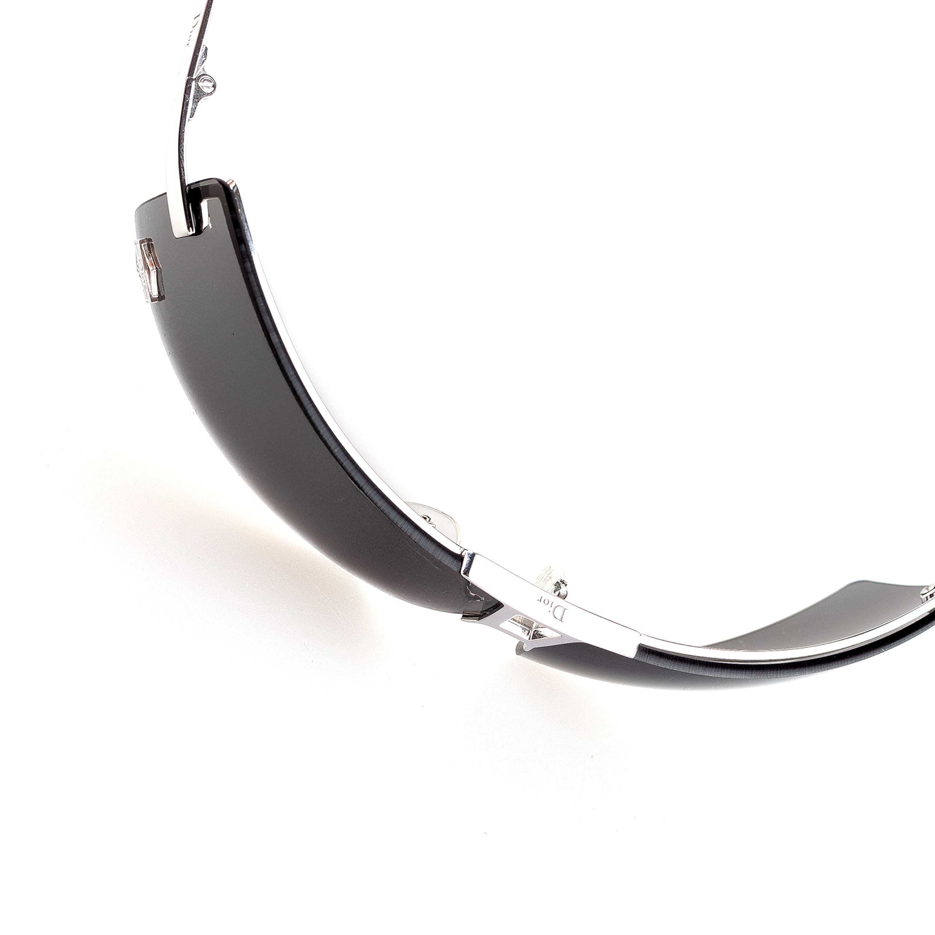 Dior Christian Dior "DIORSTUNT/SML" YB7R7 Dark Sunglasses Size ONE SIZE - 5 Thumbnail