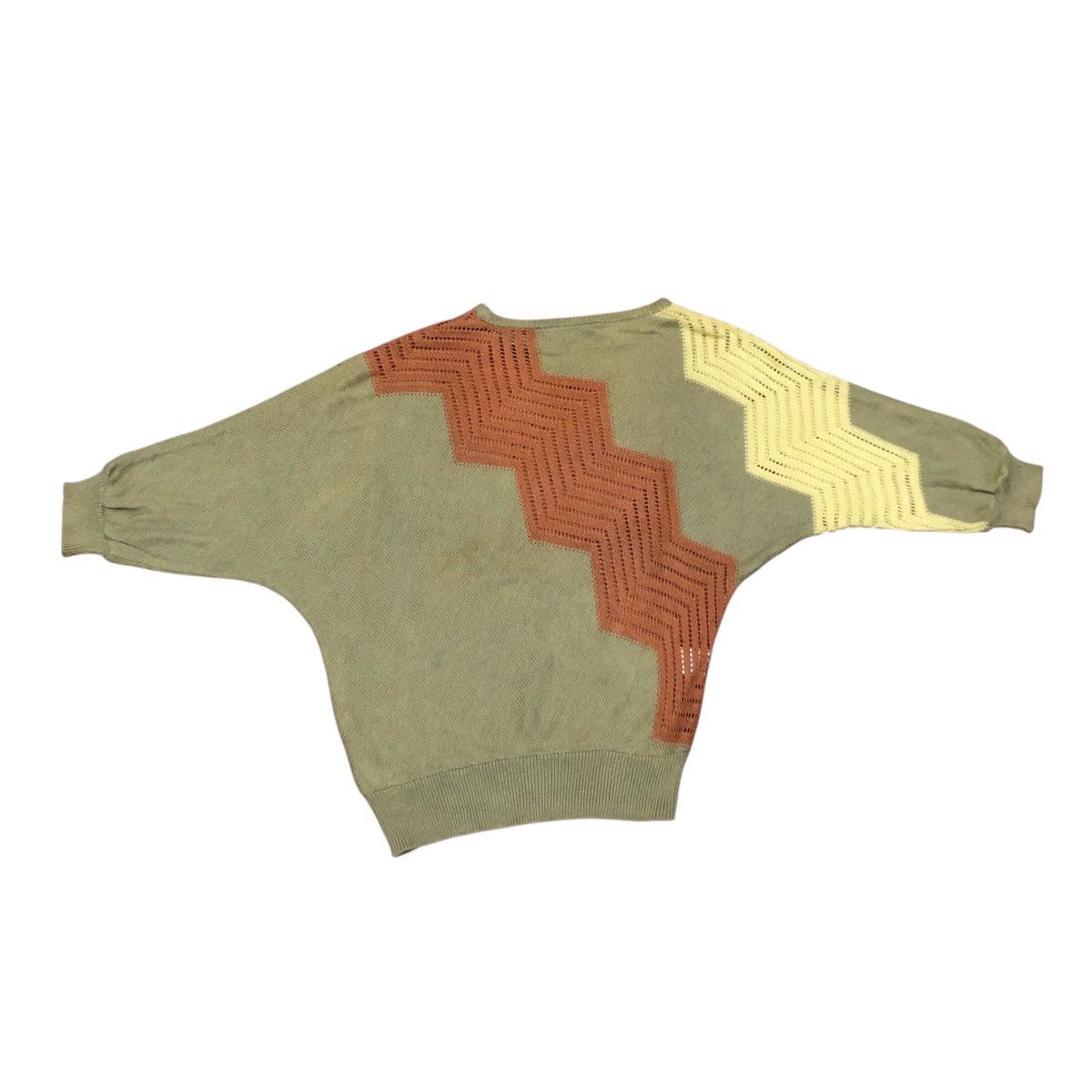 Christian Dior Monsieur × Dior × Vintage Christian Dior Asymetric Knitwear Sweater Size M / US 6-8 / IT 42-44 - 6 Thumbnail