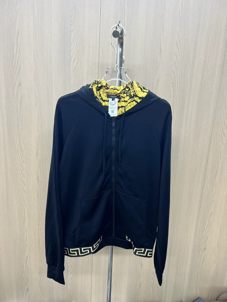 Versace Versace Baroque Hooded Sweatshirt Jacket - dmc Size US L / EU 52-54 / 3 - 1 Thumbnail
