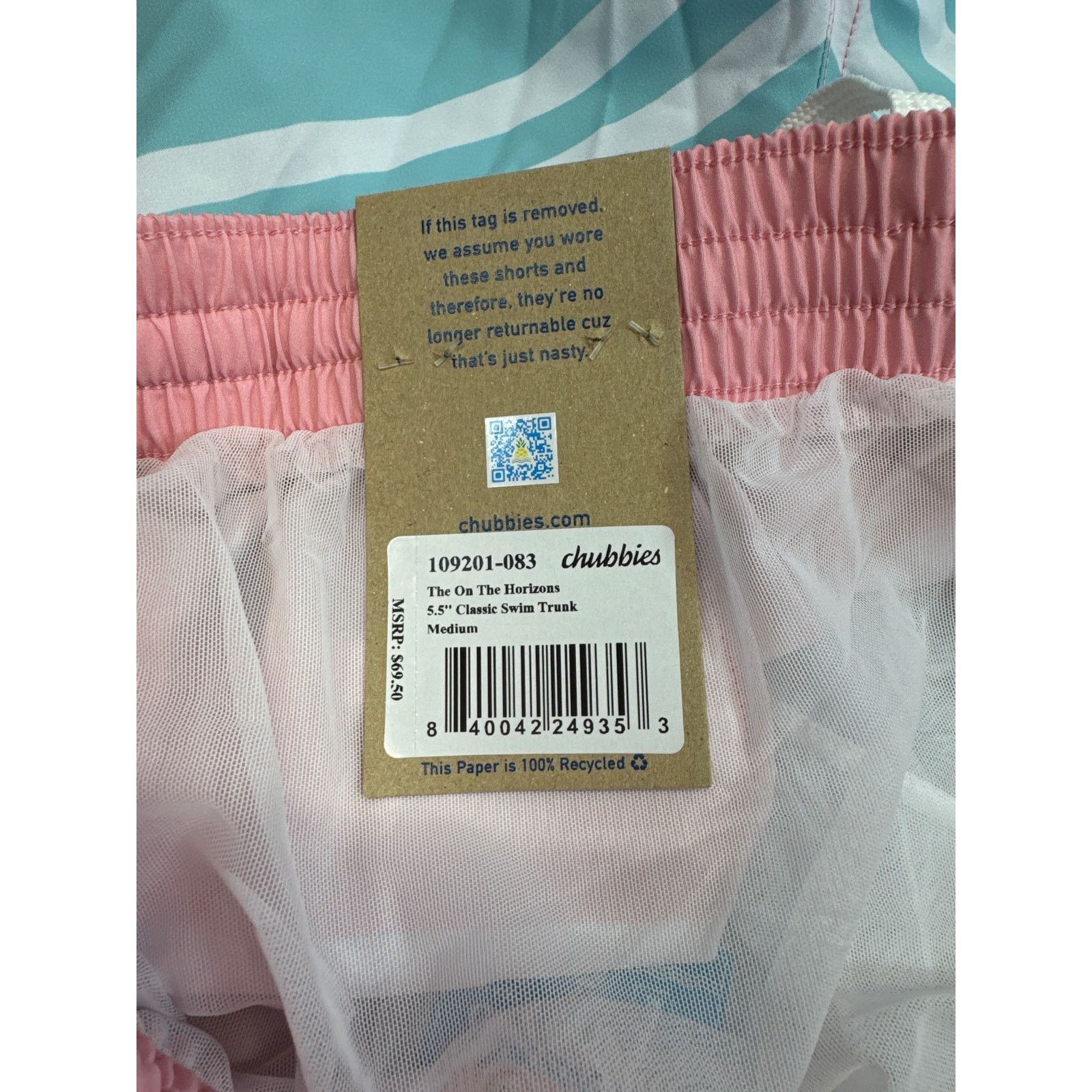 Chubbies Chubbies 5 1/2 inch classic swim trunk men sz M Size US 32 / EU 48 - 5 Thumbnail