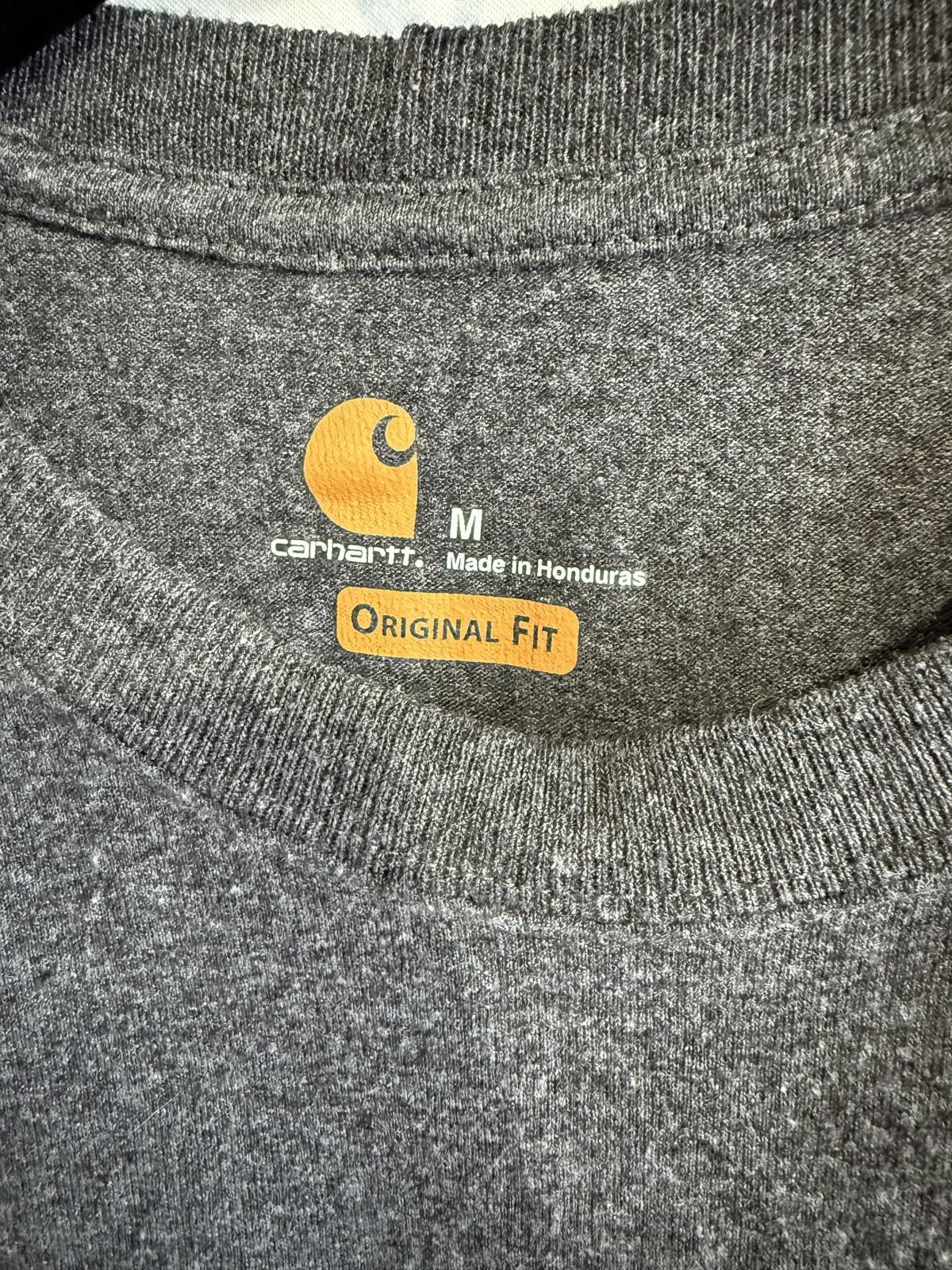 Carhartt Carhartt Rugged Long Sleeve Pocket T-Shirt sz M Original Fit Size US M / EU 48-50 / 2 - 4 Thumbnail