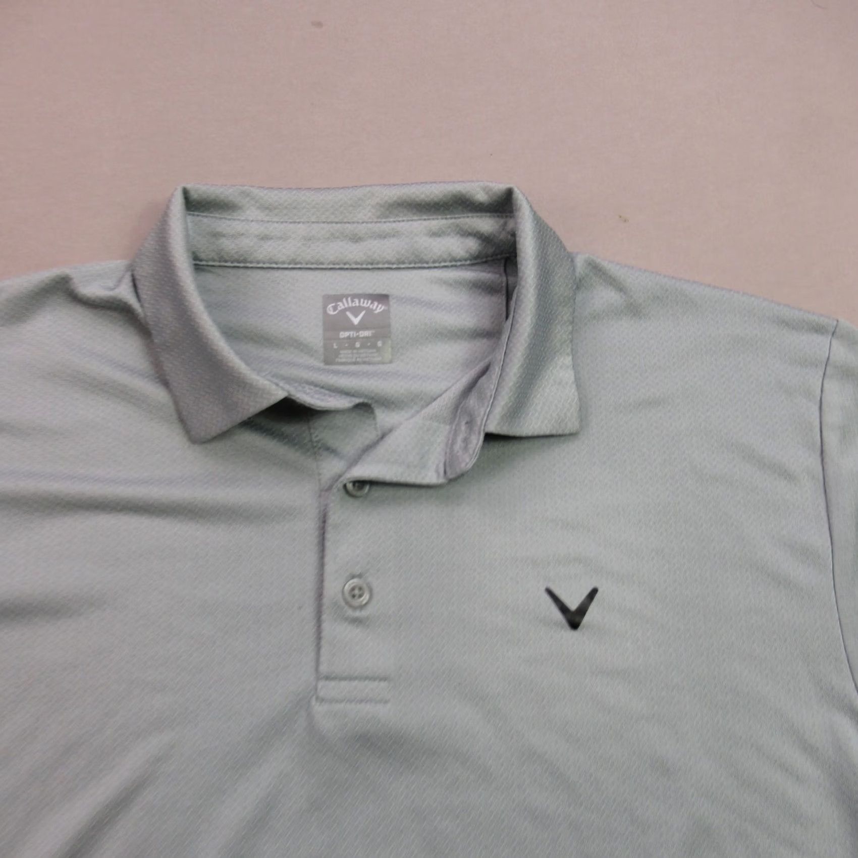 Callaway Callaway Shirt Mens Large Golf Polo Short Sleeve Lightweight Gray Golfer Casual Size US L / EU 52-54 / 3 - 2 Thumbnail