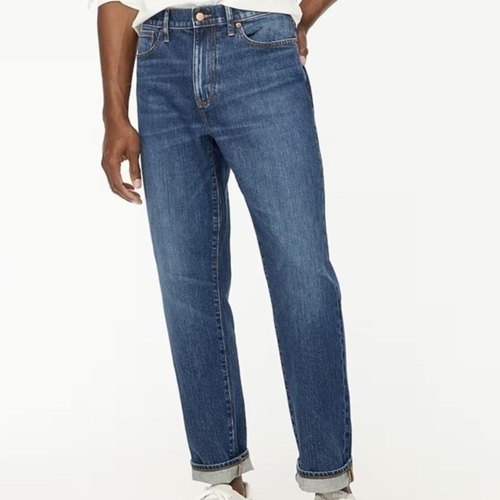 J.Crew J Crew. Men's Relaxed Fit Jean. Size US 35 - 5 Thumbnail
