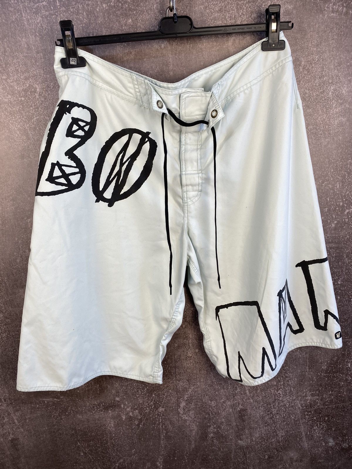 Japanese Brand × Mambo × Vintage Vintage Mambo Surf Shorts Japanesse Big logo Mambo Size US 34 / EU 50 - 1 Thumbnail
