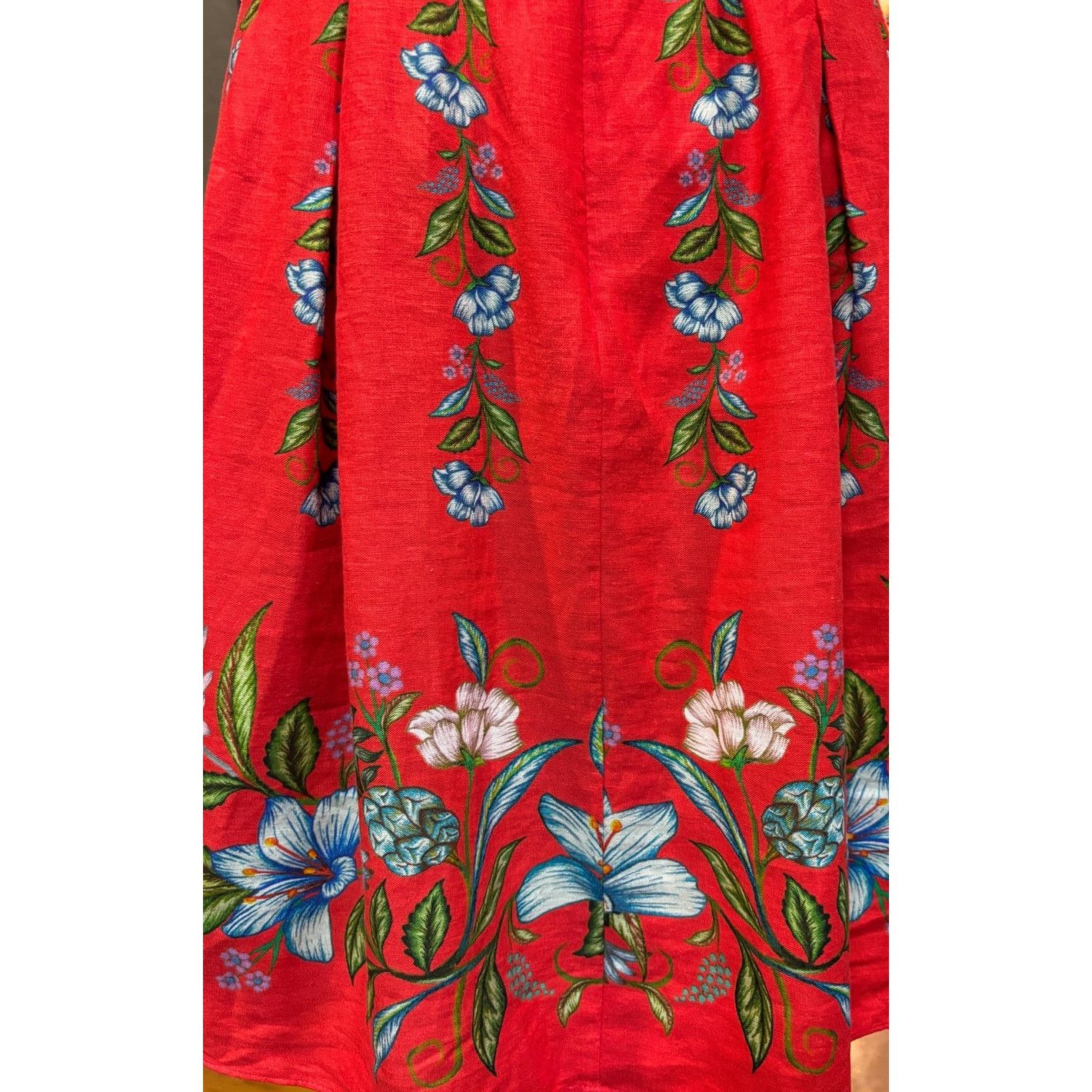 Farm Rio BNWT Farm Rio Sweet Bloom Bouquet Red Mini Dress Size XL Size XL / US 12-14 / IT 48-50 - 14 Thumbnail