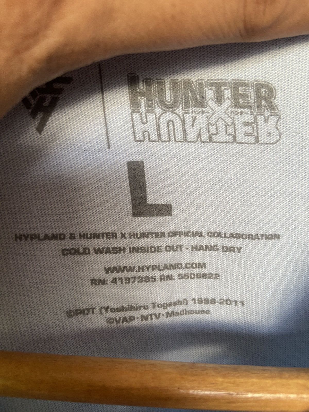 Anime 🔥 Hunter X Hunter t shirt Anime Manga Series Graphic Tee Size US L / EU 52-54 / 3 - 6 Thumbnail