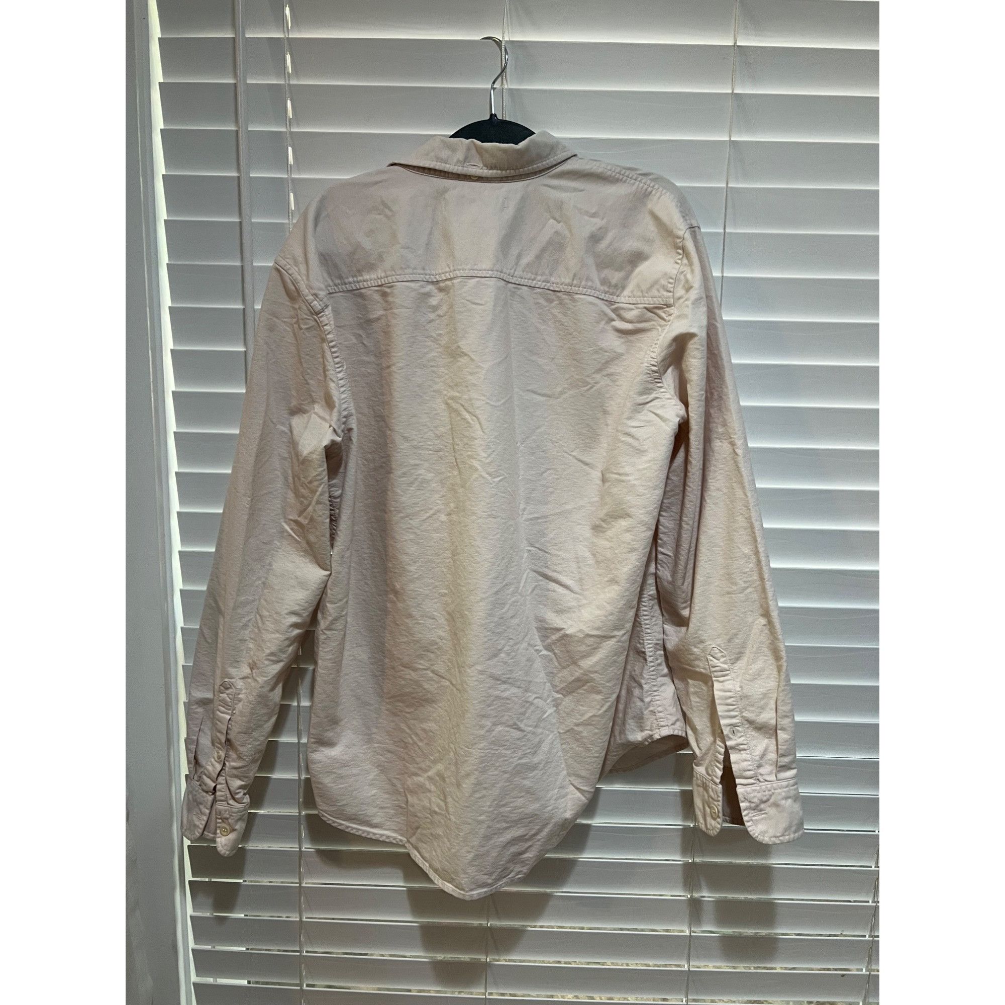 Outerknown Outerknown Long Sleeve Button Up Shirt - Size L Size US L / EU 52-54 / 3 - 6 Thumbnail