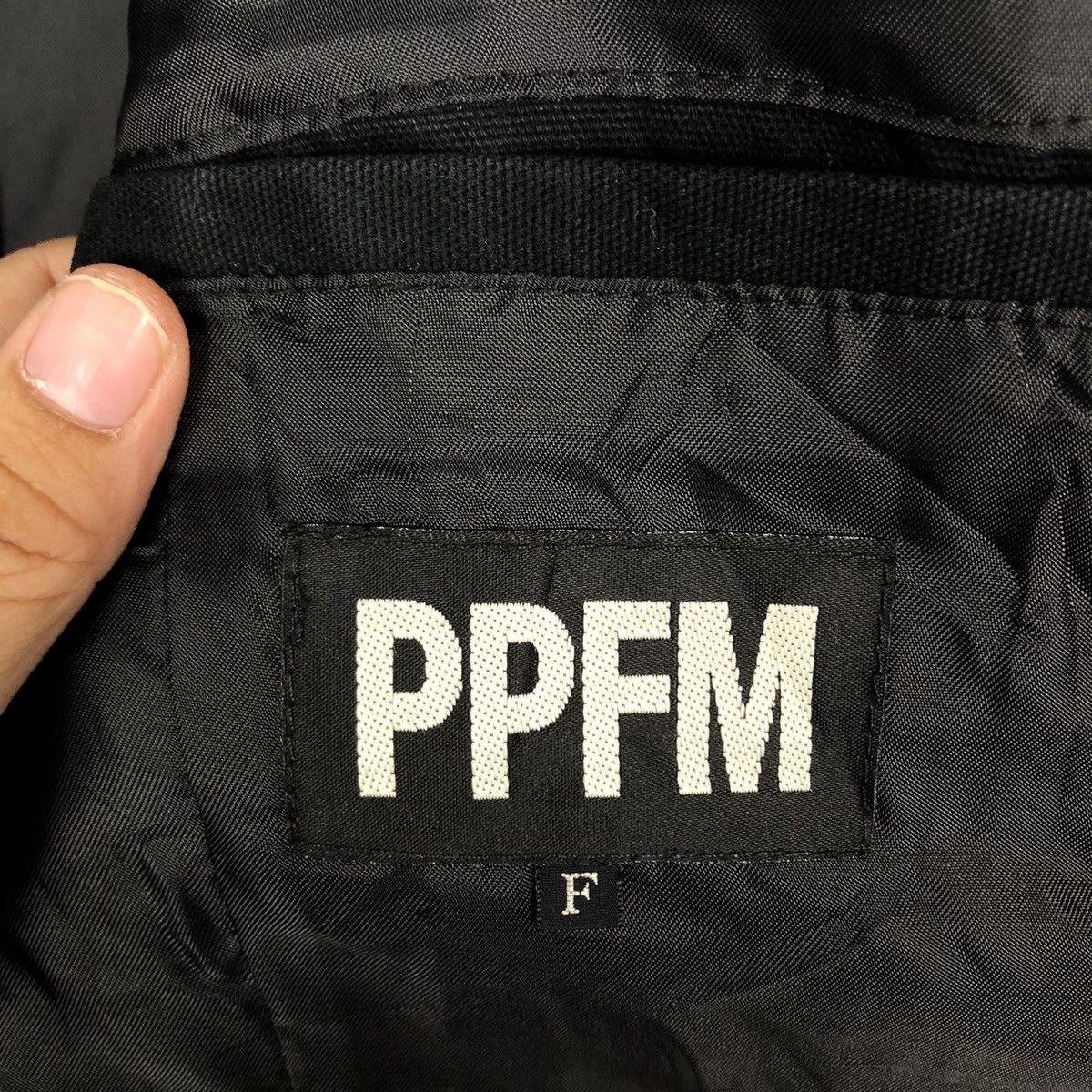 Hysteric Glamour 🔥Rich Black - Long Coats Jacket PPFM Japan Made Size US L / EU 52-54 / 3 - 13 Thumbnail