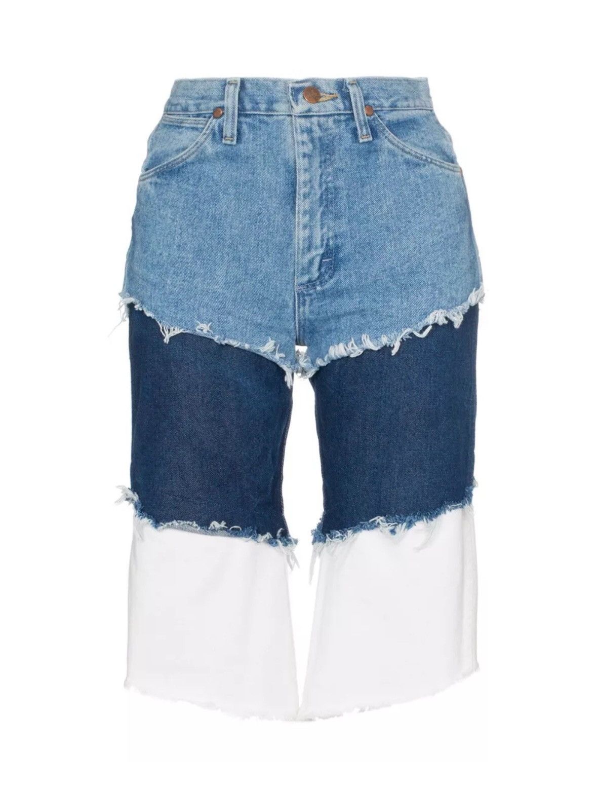 Natasha Zinko × Wrangler Natasha Zinko Wrangler Denim Shorts Size 28" / US 6 / IT 42 - 1 Thumbnail
